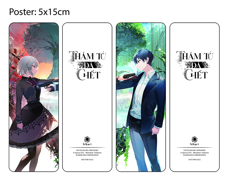 bộ thám tử đã chết - tập 5 - tặng kèm 2 bookmark - Ảnh 3