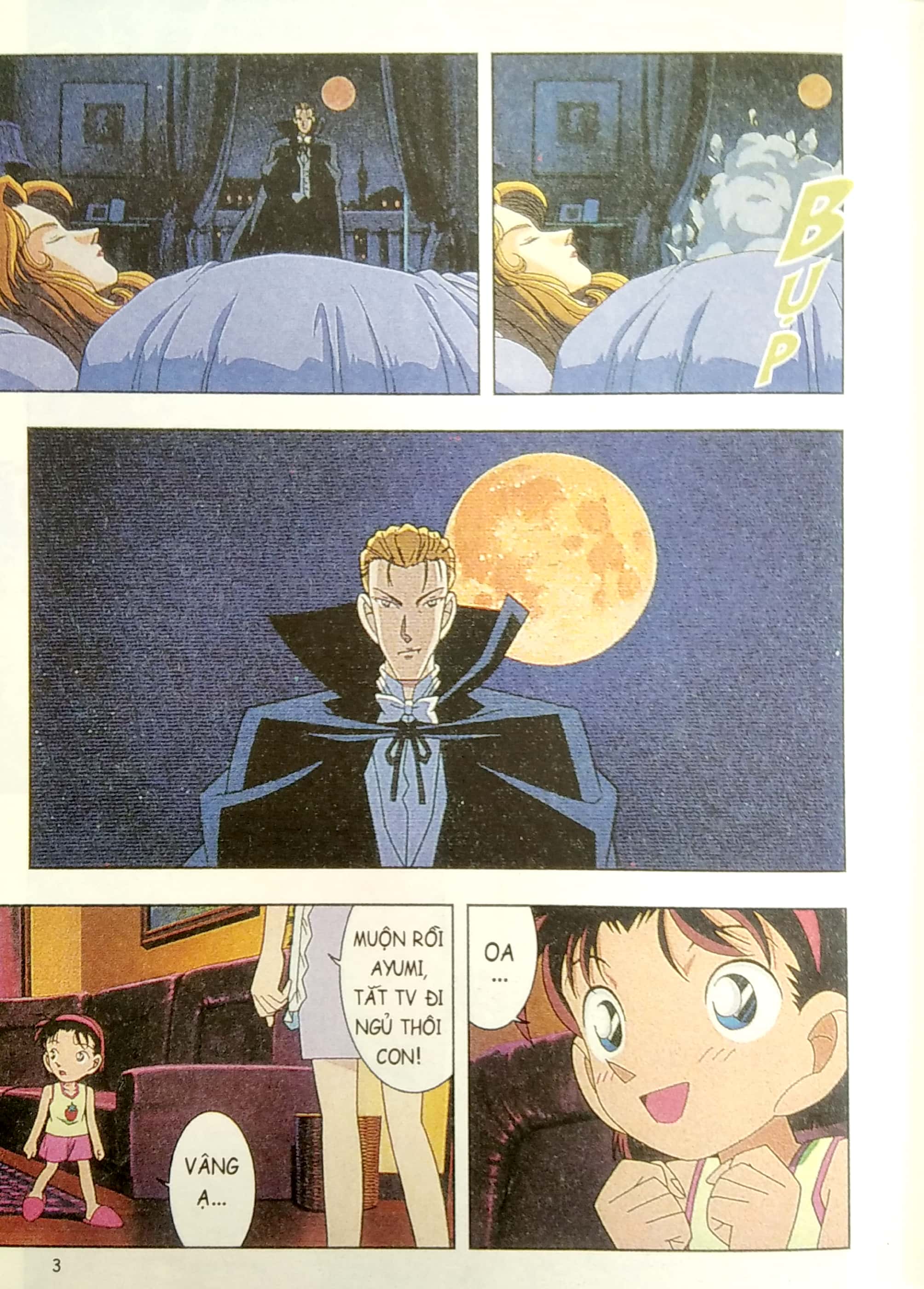 bộ thám tử lừng danh conan - hoạt hình màu - ảo thuật gia cuối cùng của thế kỉ - tập 1 - Ảnh 4