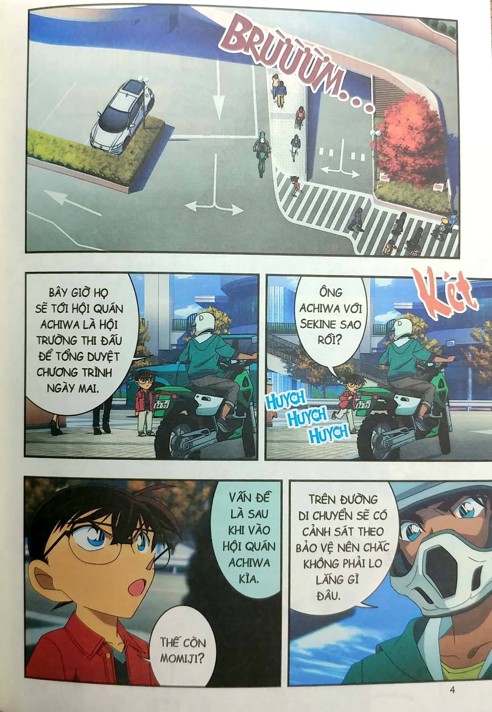 bộ thám tử lừng danh conan - hoạt hình màu - bài thơ tình thẫm đỏ - tập 2 (tái bản 2023) - Ảnh 3