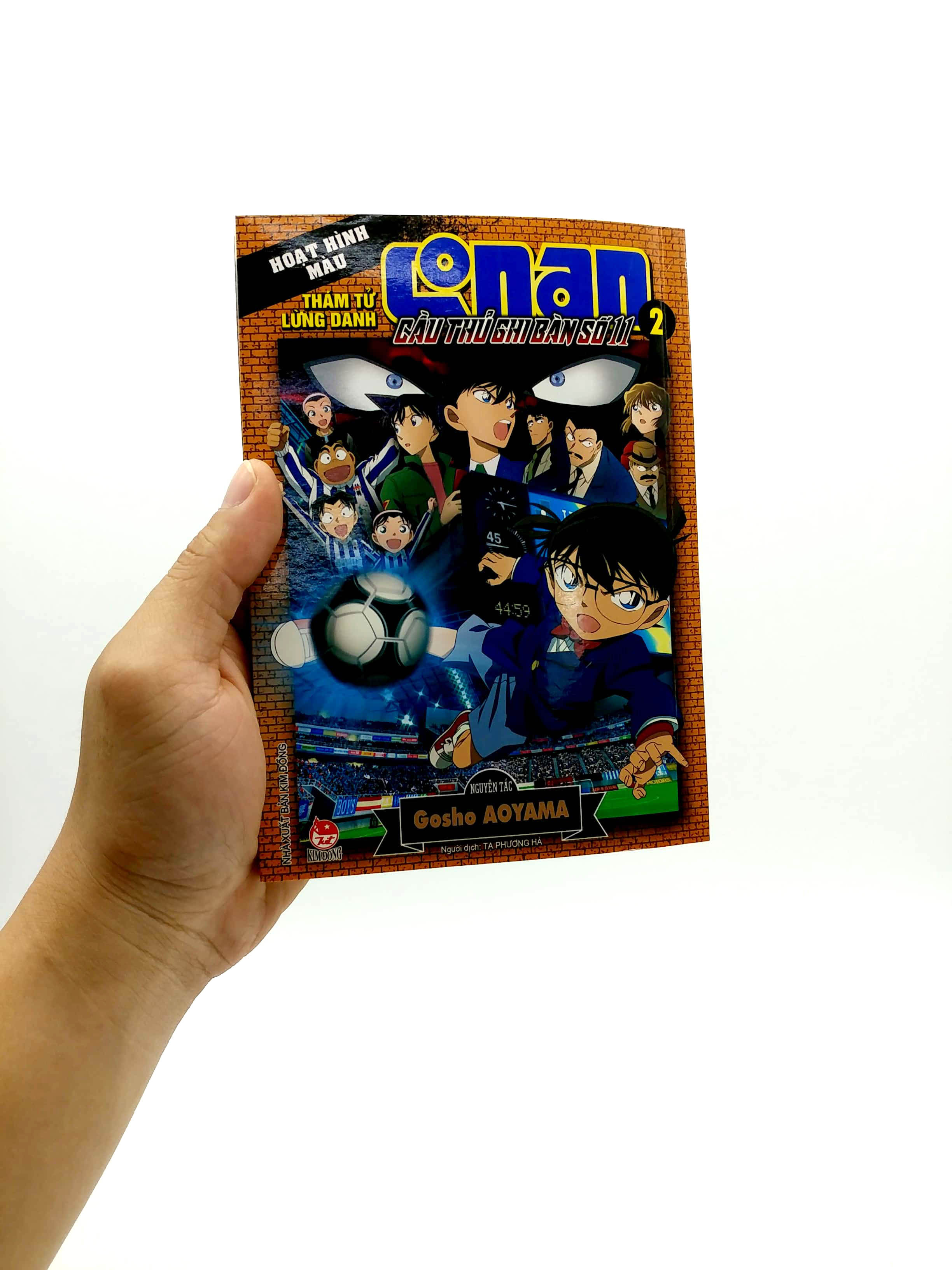 bộ thám tử lừng danh conan - hoạt hình màu - cầu thủ ghi bàn số 11 - tập 2 (tái bản 2023) - Ảnh 7