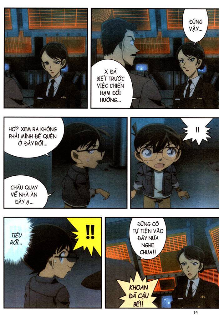 bộ thám tử lừng danh conan - hoạt hình màu - cuộc điều tra giữa biển khơi - tập 2 (tái bản 2020) - Ảnh 13