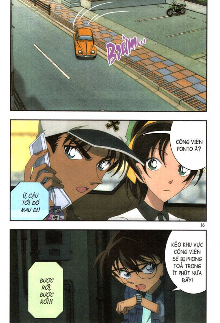 bộ thám tử lừng danh conan - hoạt hình màu - cuộc điều tra giữa biển khơi - tập 2 (tái bản 2020) - Ảnh 15