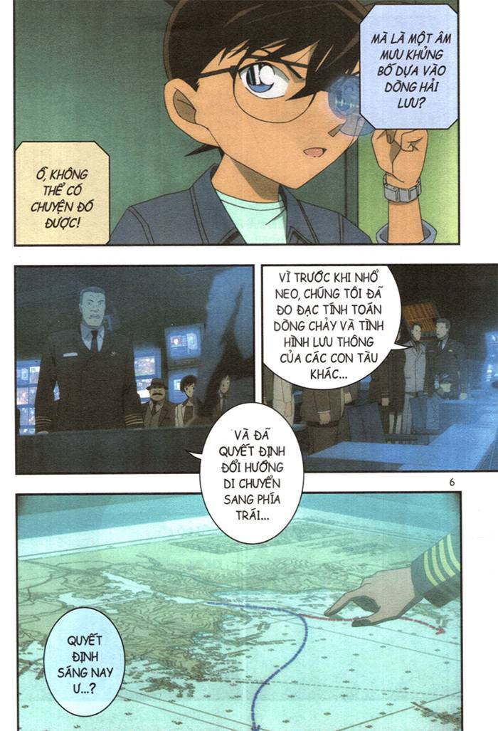bộ thám tử lừng danh conan - hoạt hình màu - cuộc điều tra giữa biển khơi - tập 2 (tái bản 2020) - Ảnh 5