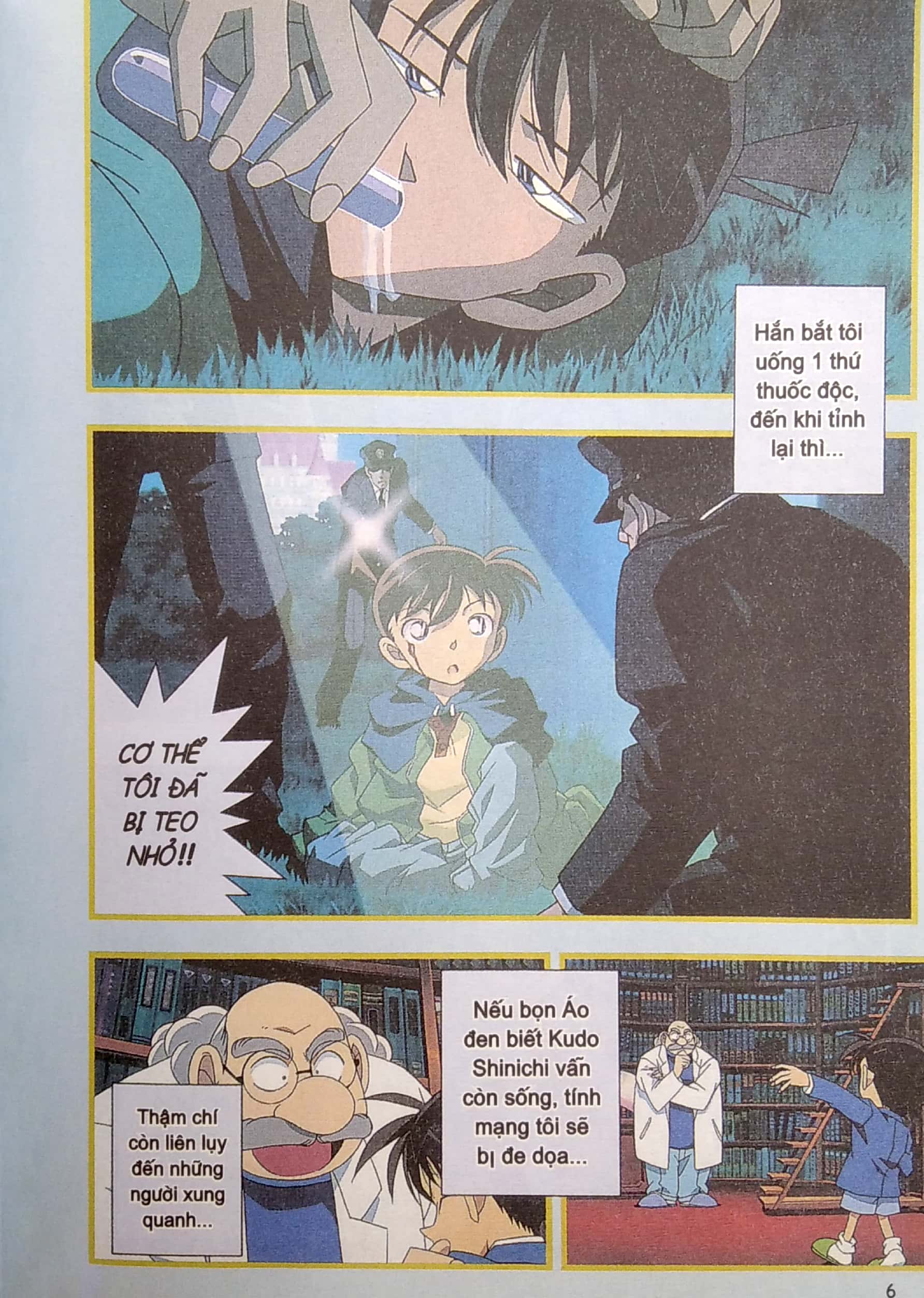 bộ thám tử lừng danh conan - hoạt hình màu - mê cung trong thành phố cổ - tập 1 - Ảnh 6