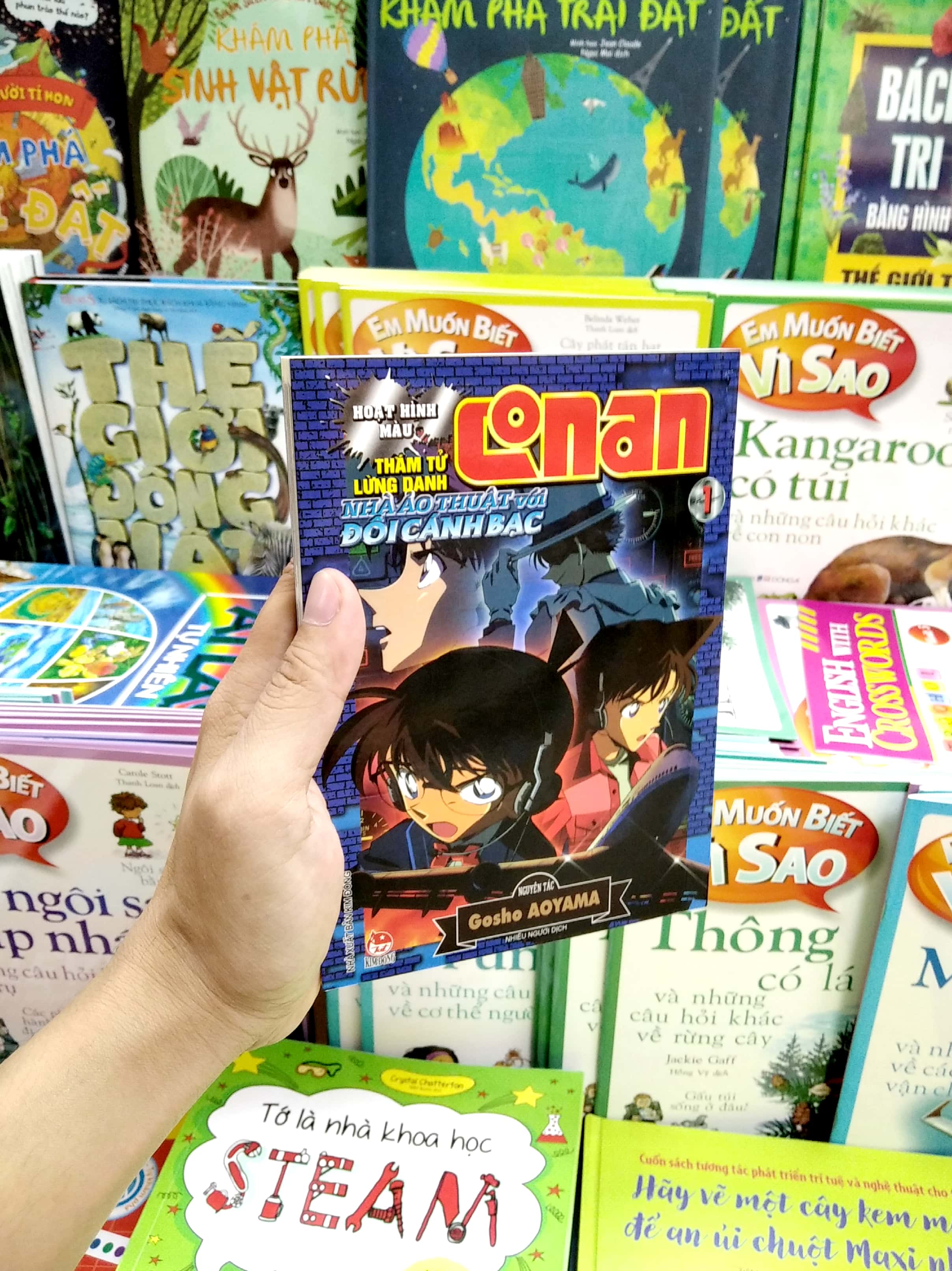 Bộ Thám Tử Lừng Danh Conan - Hoạt Hình Màu - Nhà Ảo Thuật Với Đôi Cánh Bạc - Tập 1 - Ảnh 6