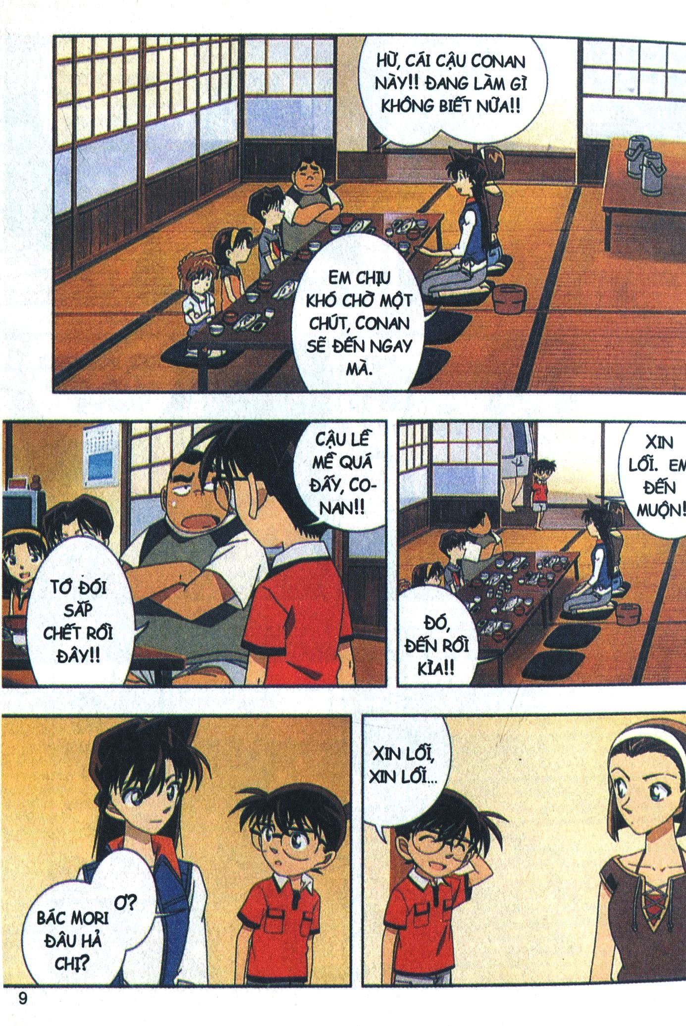 bộ thám tử lừng danh conan - hoạt hình màu - quan tài xanh thẳm - tập 2 (tái bản 2019) - Ảnh 6