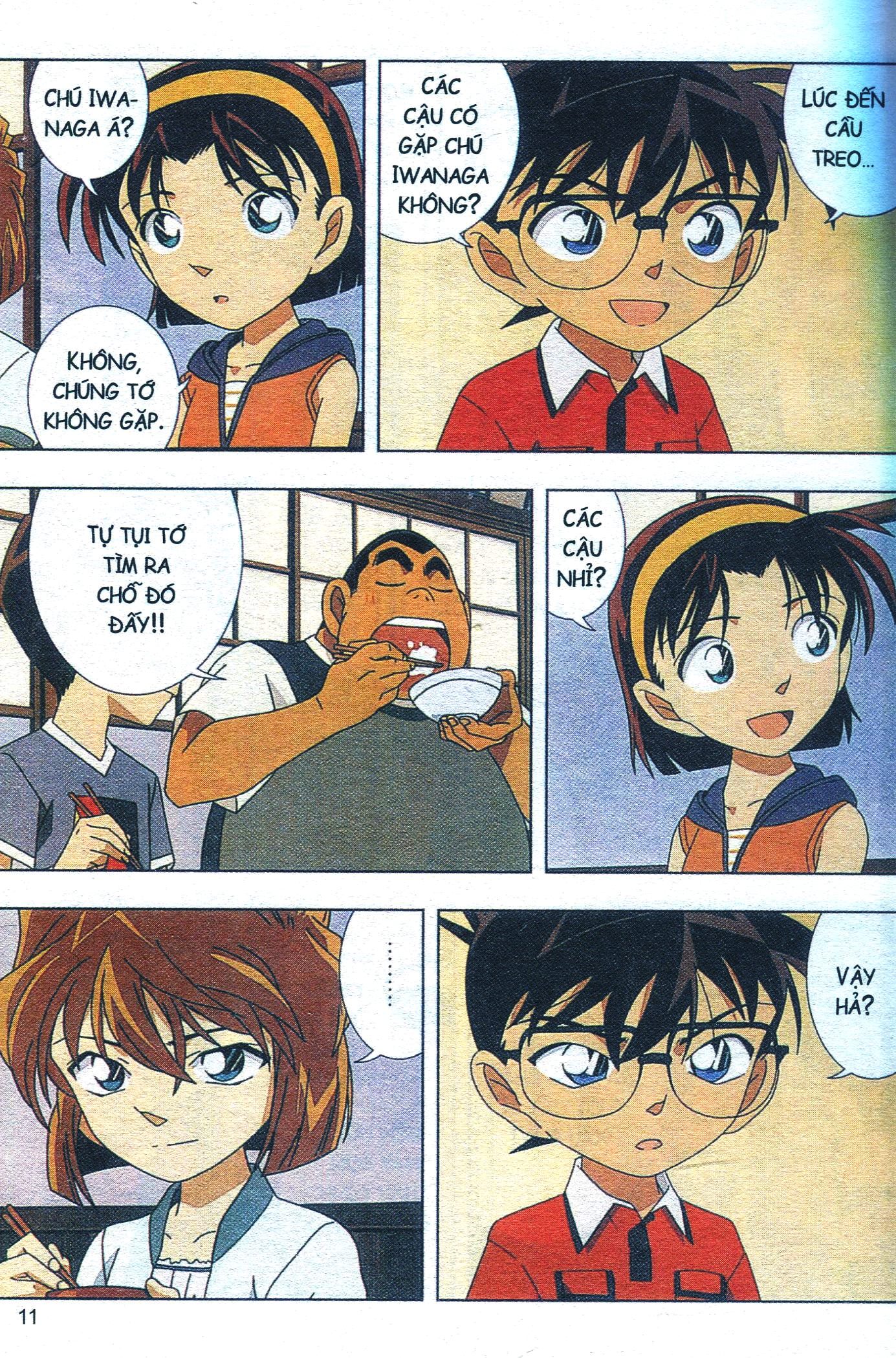 bộ thám tử lừng danh conan - hoạt hình màu - quan tài xanh thẳm - tập 2 (tái bản 2019) - Ảnh 7