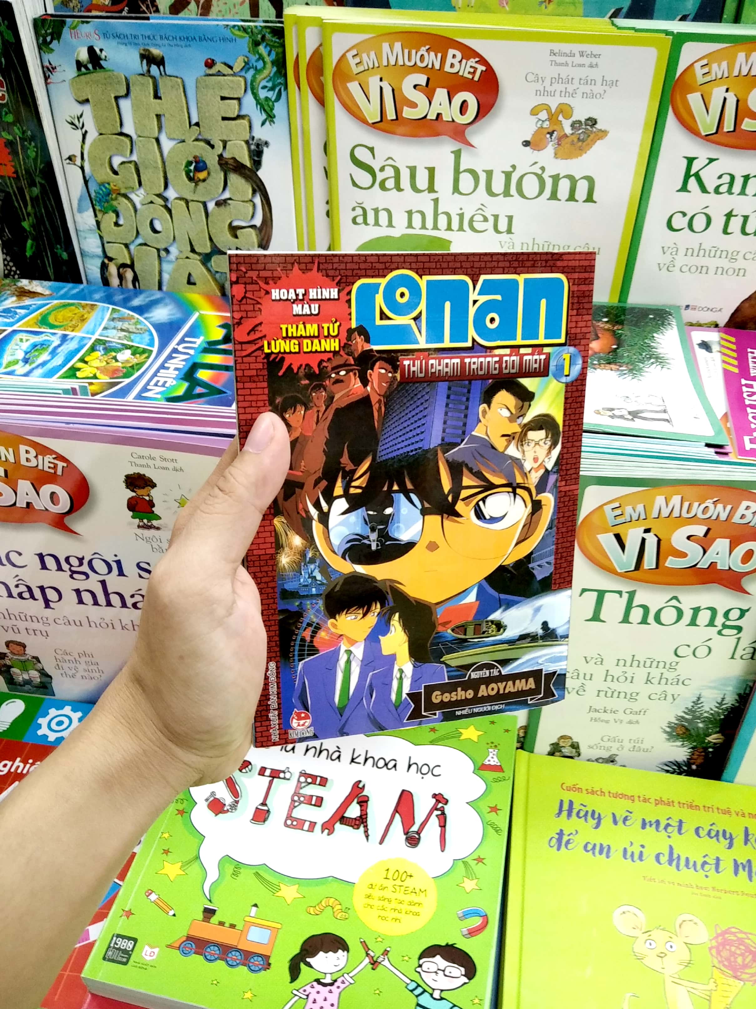 bộ thám tử lừng danh conan - hoạt hình màu - thủ phạm trong đôi mắt - tập 1 - Ảnh 6