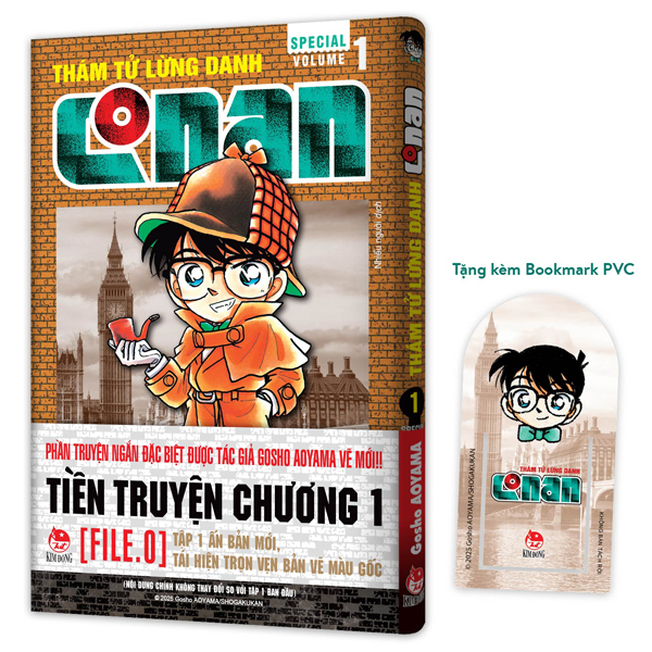 Bộ Thám Tử Lừng Danh Conan - Special Volume 1 - Tặng Kèm Bookmark PVC