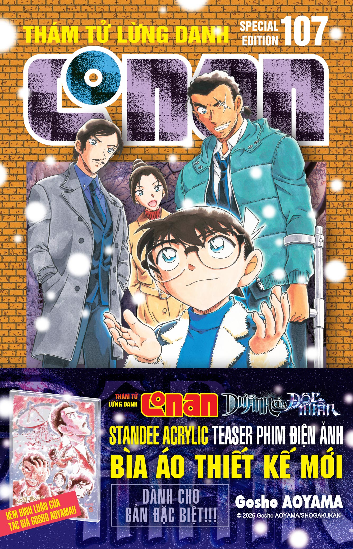 Bộ
Thám Tử Lừng Danh Conan - Tập 107 - Bản Đặc Biệt - Tặng Kèm Standee Acrylic - Ảnh 3