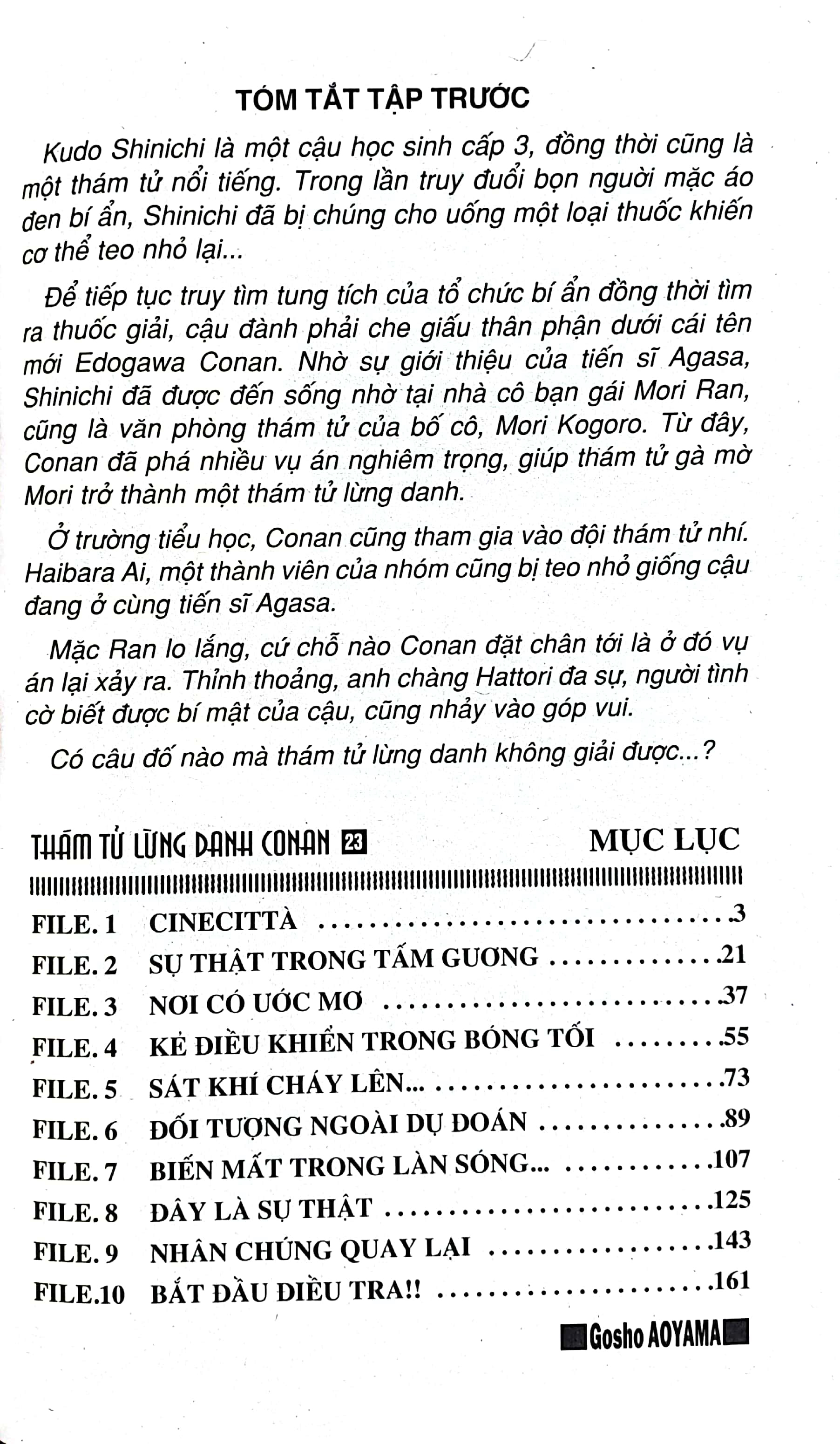 bộ thám tử lừng danh conan - tập 23 (tái bản 2023) - Ảnh 3