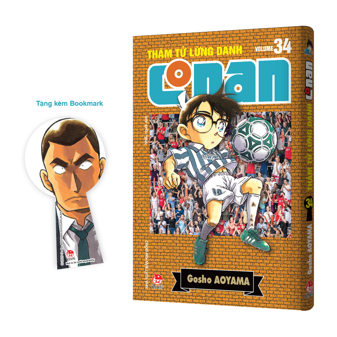 Bộ Thám Tử Lừng Danh Conan - Tập 34 - Bản Nâng Cấp - Tặng Kèm Bookmark - Ảnh 2