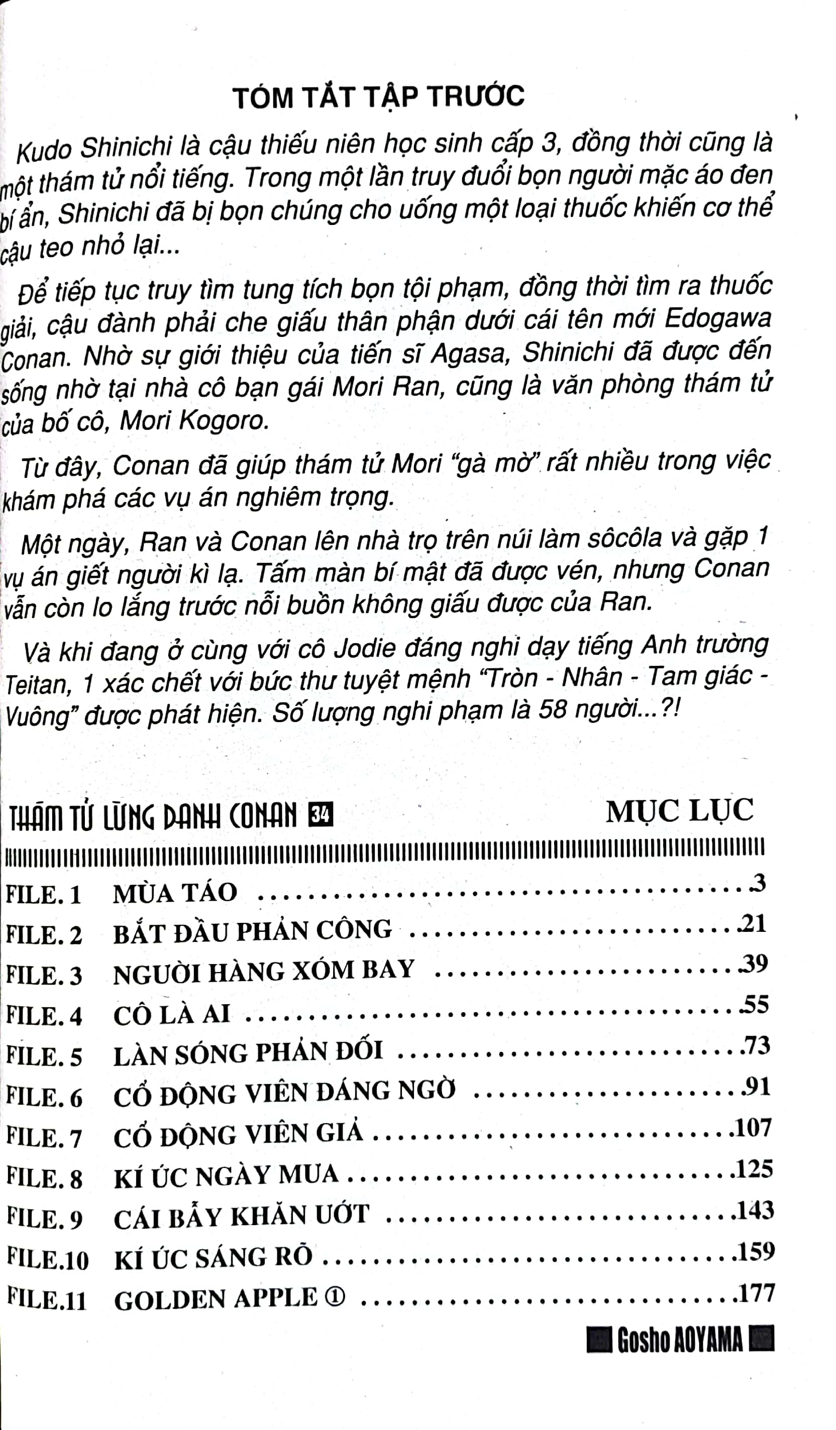 bộ thám tử lừng danh conan - tập 34 (tái bản 2023) - Ảnh 4