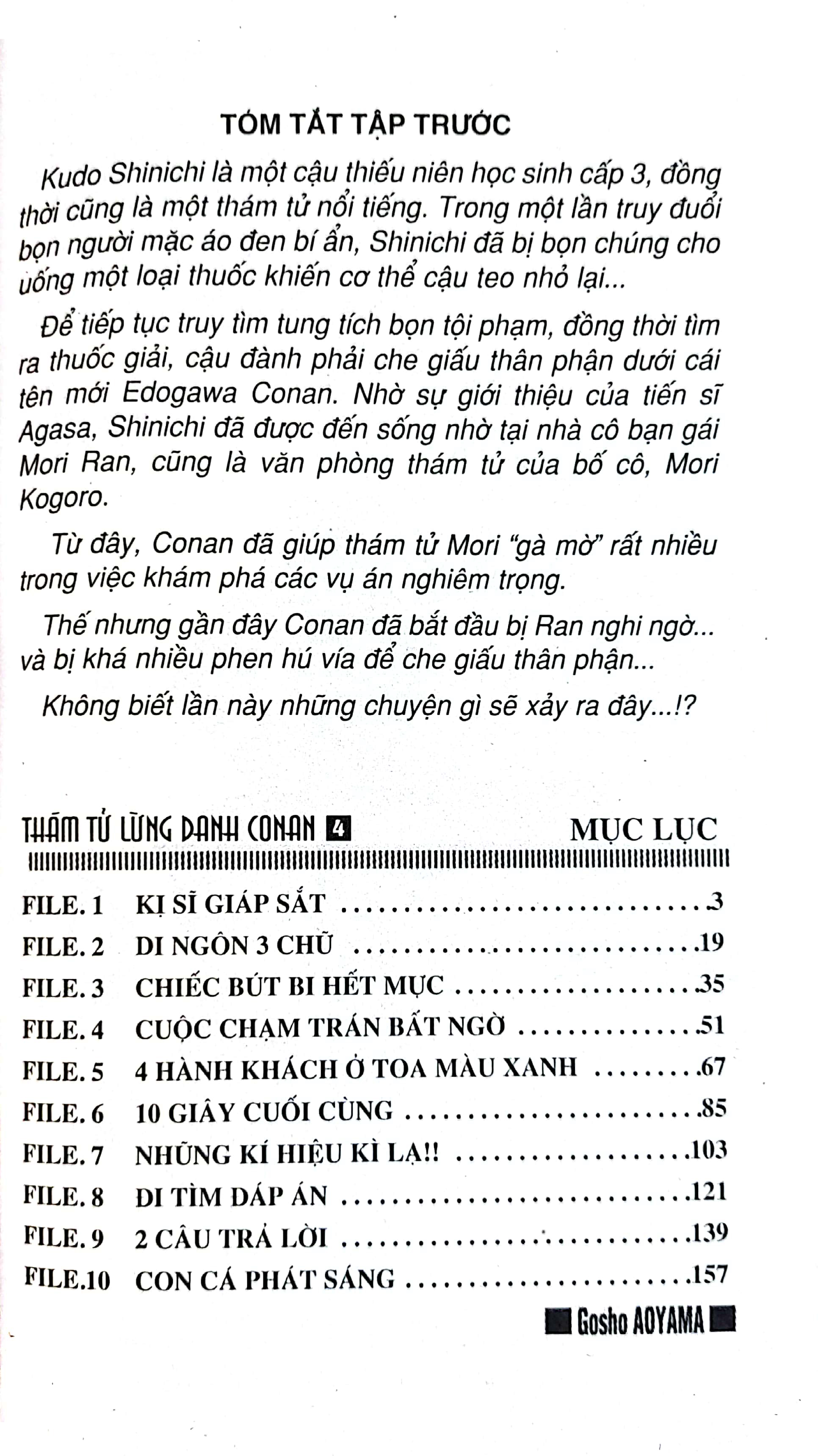 bộ thám tử lừng danh conan - tập 4 (tái bản 2023) - Ảnh 3