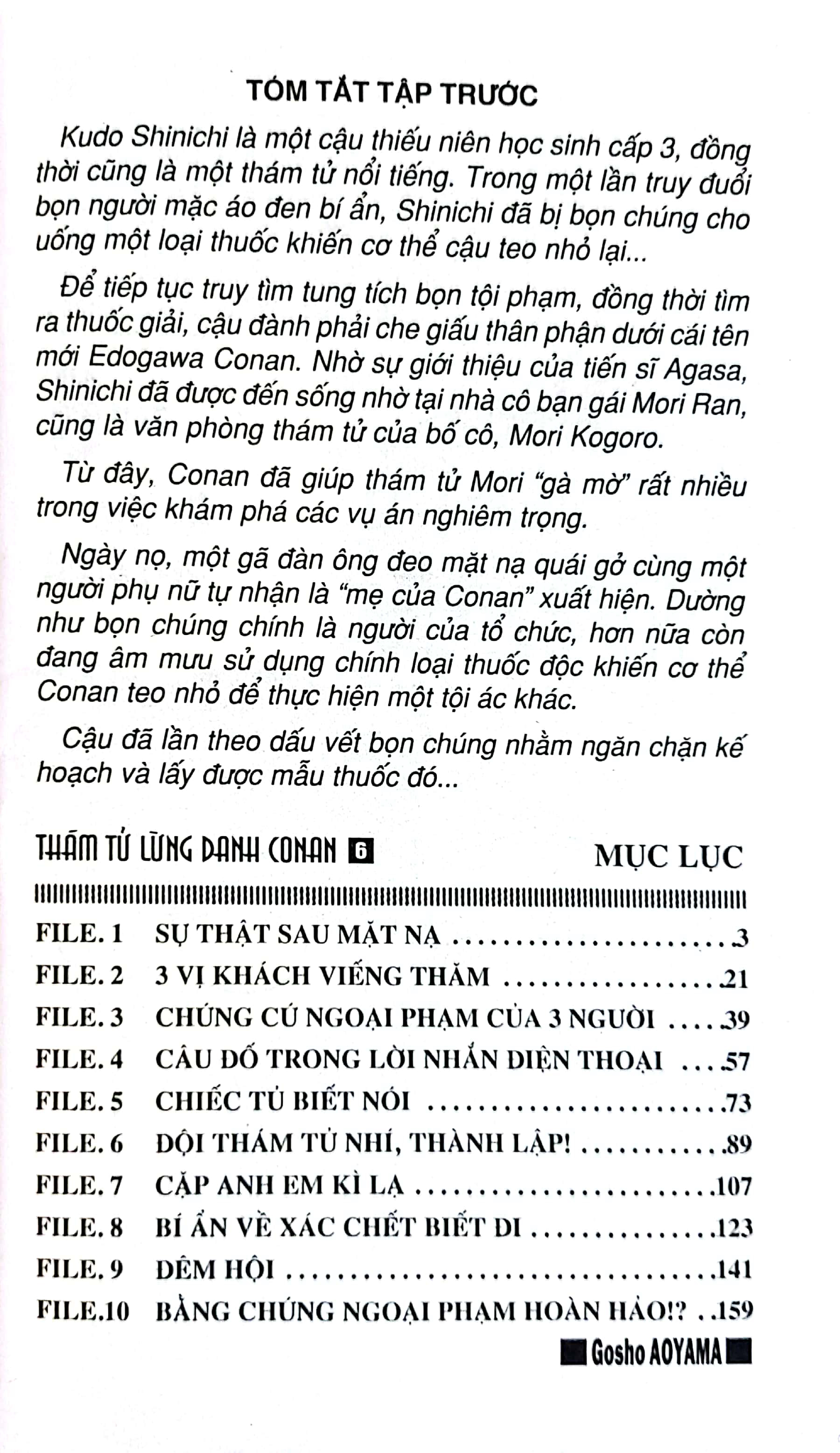 bộ thám tử lừng danh conan - tập 6 (tái bản 2023) - Ảnh 3