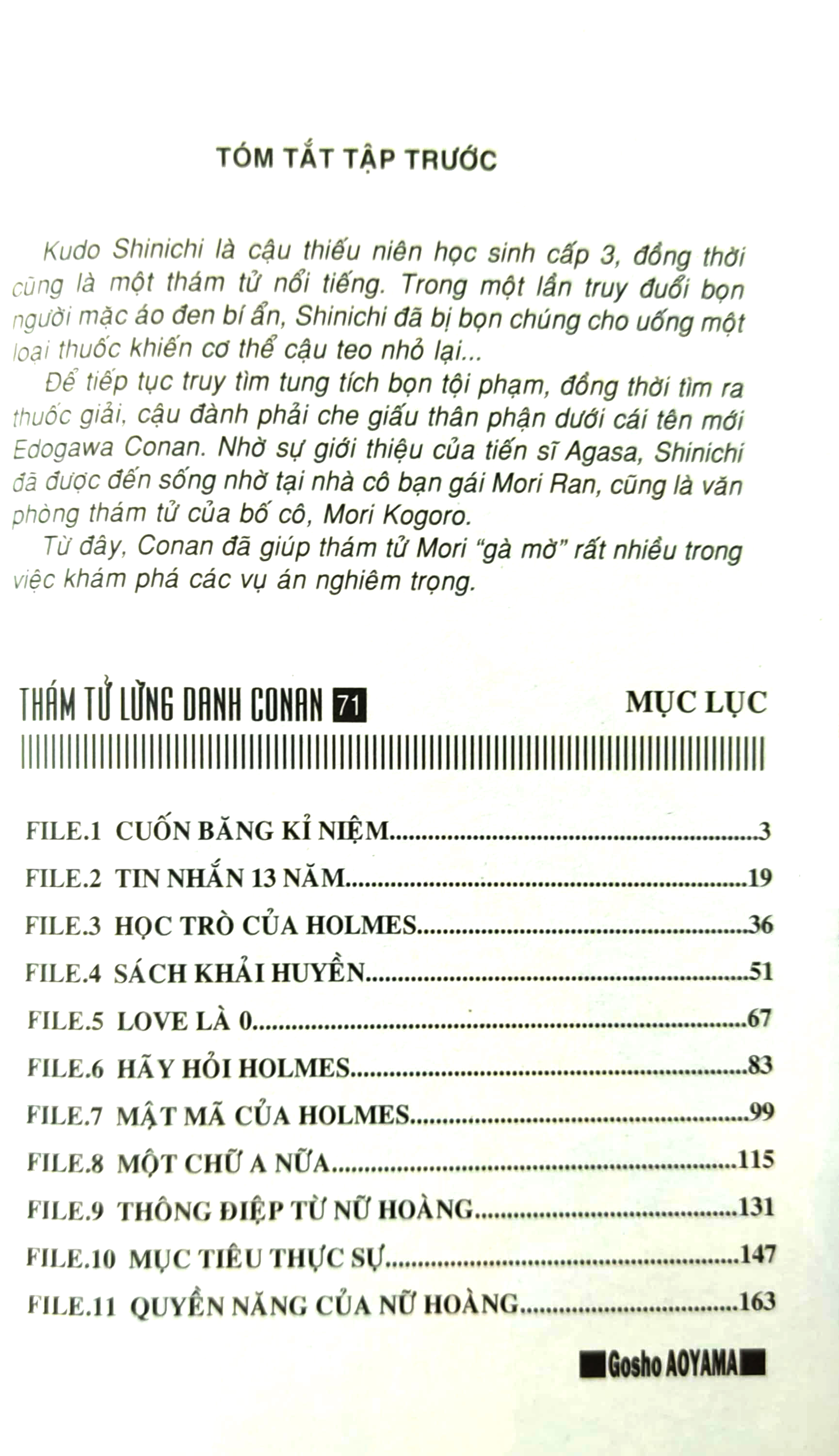 bộ thám tử lừng danh conan - tập 71 (tái bản 2023) - Ảnh 4