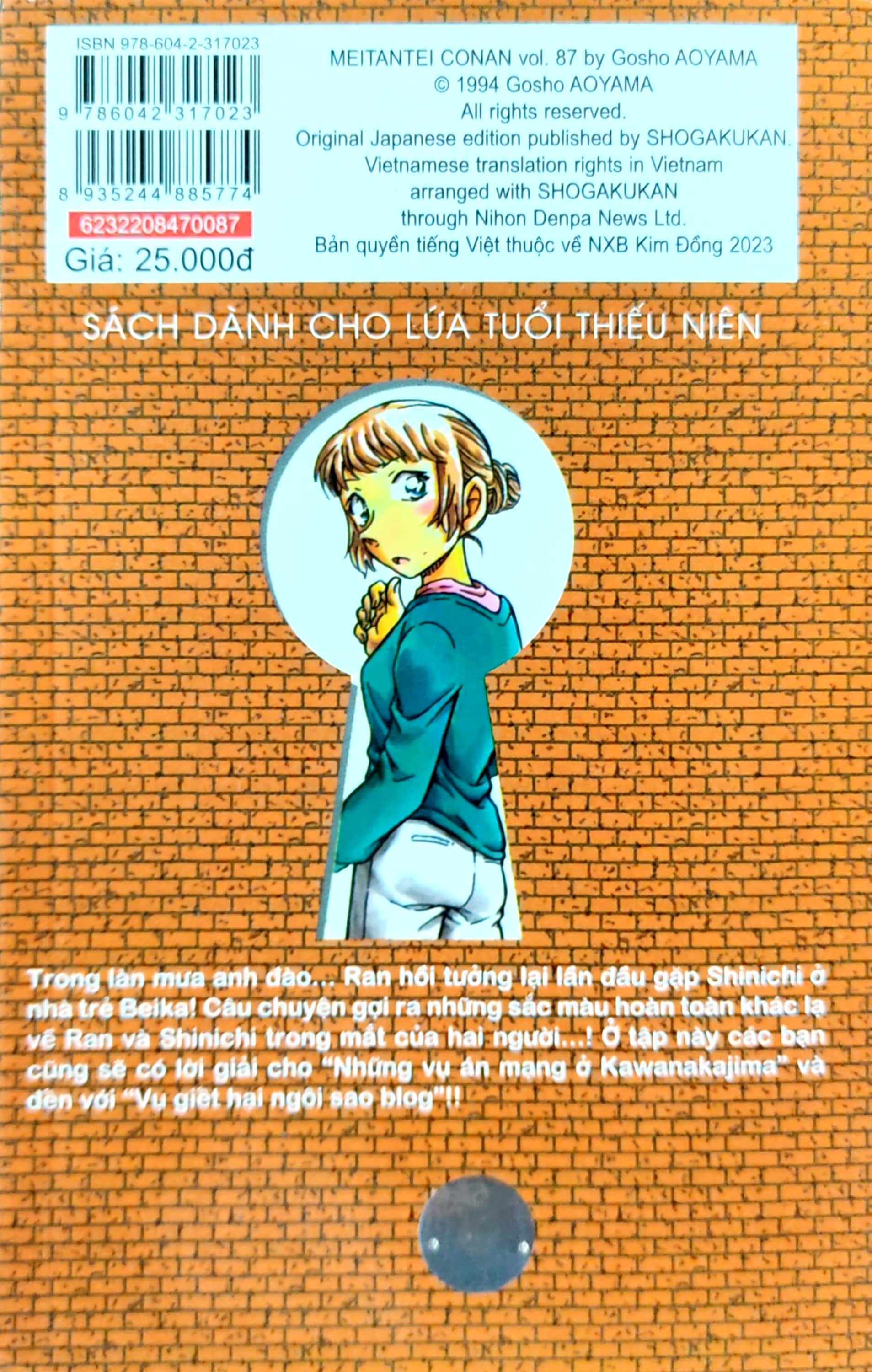 bộ thám tử lừng danh conan - tập 87 (tái bản 2023) - Ảnh 7