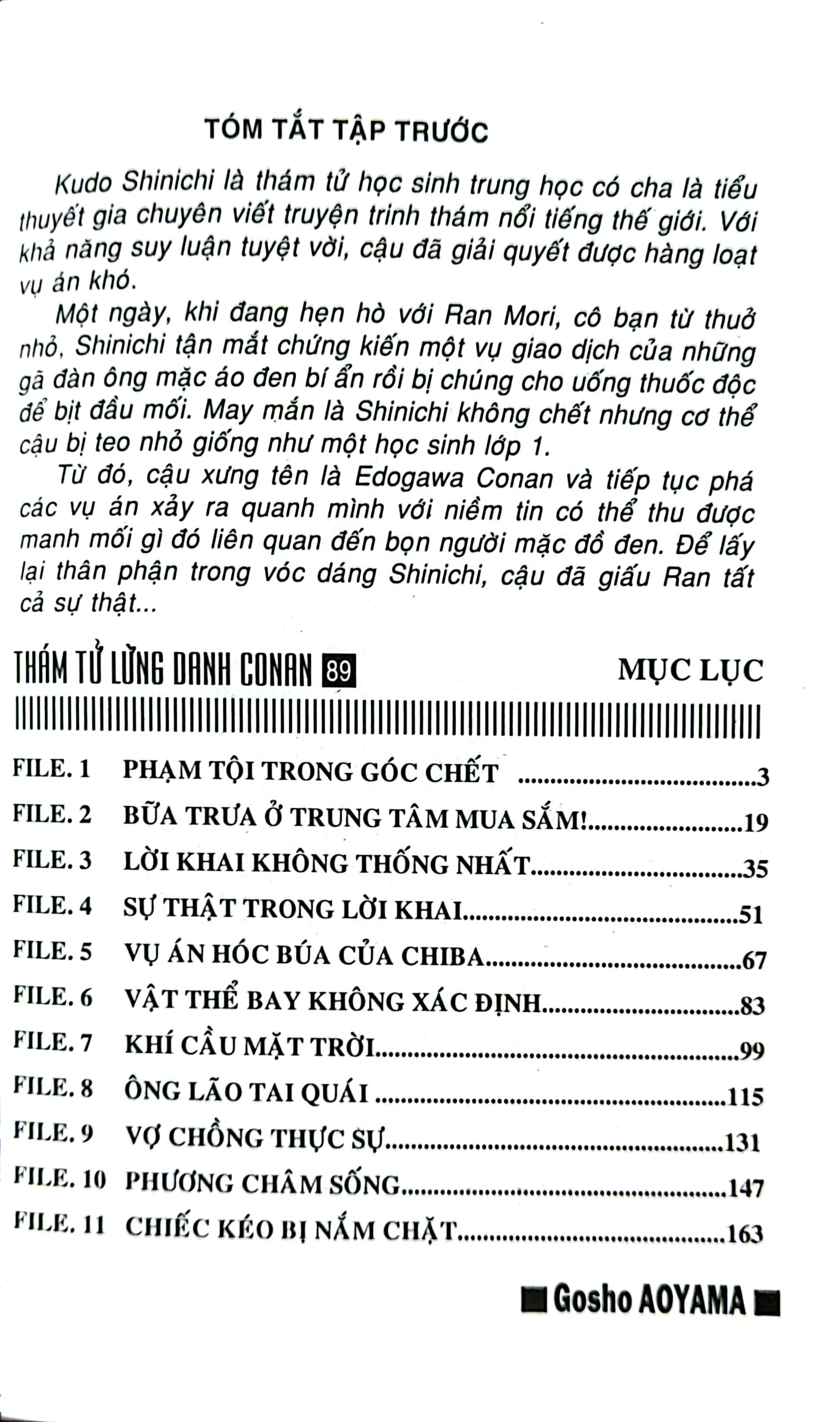 bộ thám tử lừng danh conan - tập 89 (tái bản 2023) - Ảnh 3