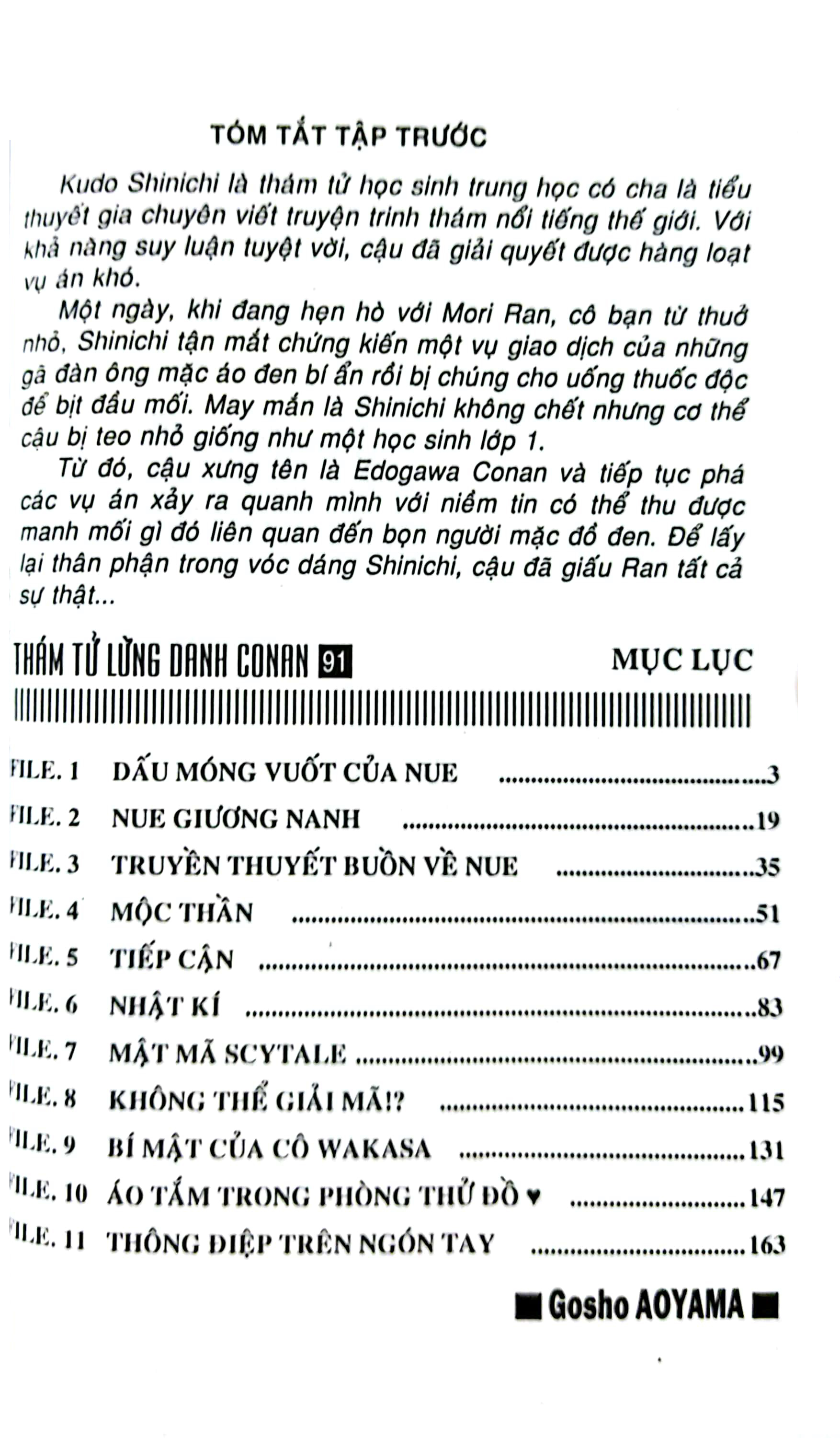 bộ thám tử lừng danh conan - tập 91 (tái bản 2023) - Ảnh 4