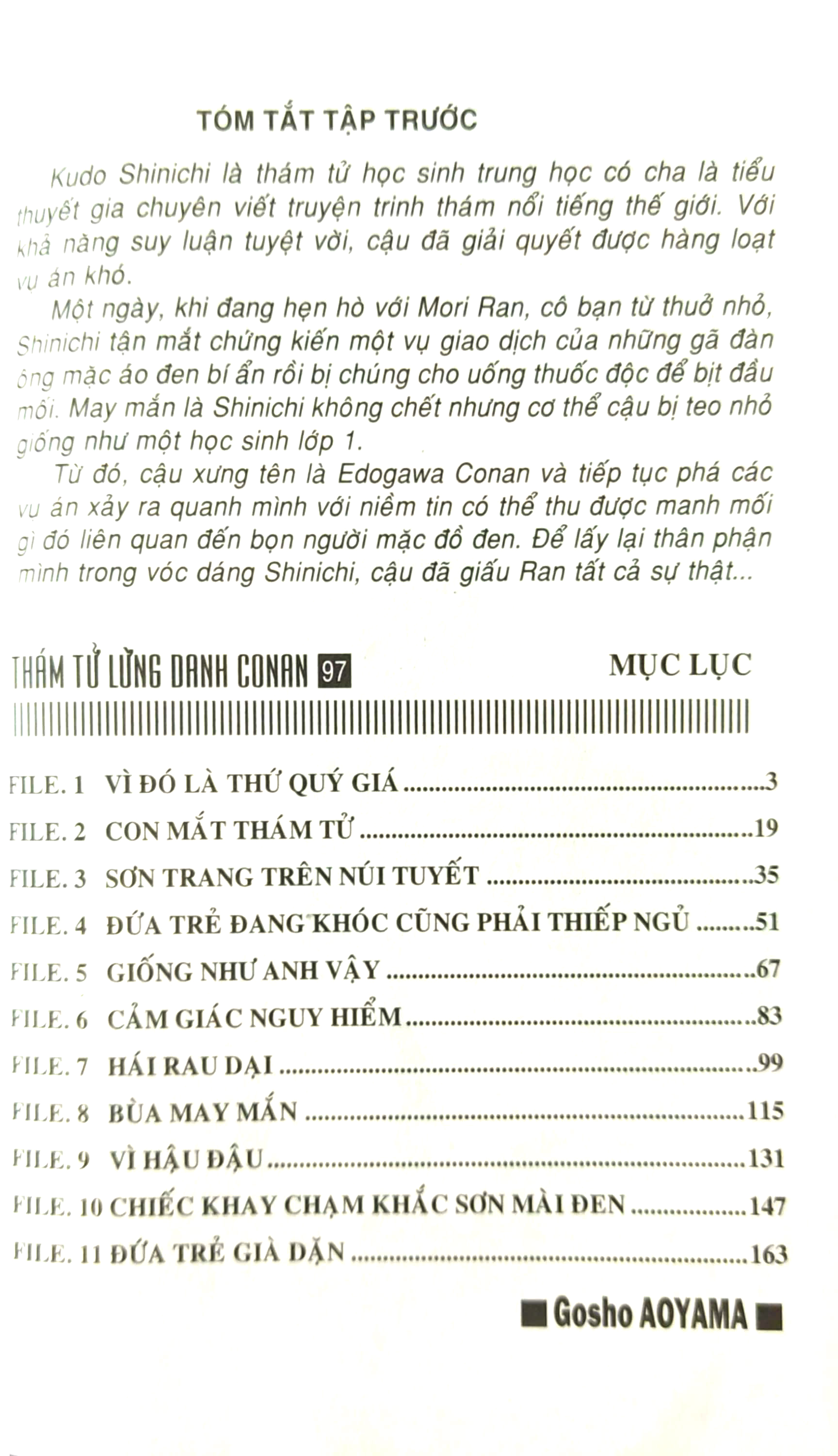 bộ thám tử lừng danh conan - tập 97 (tái bản 2023) - Ảnh 3