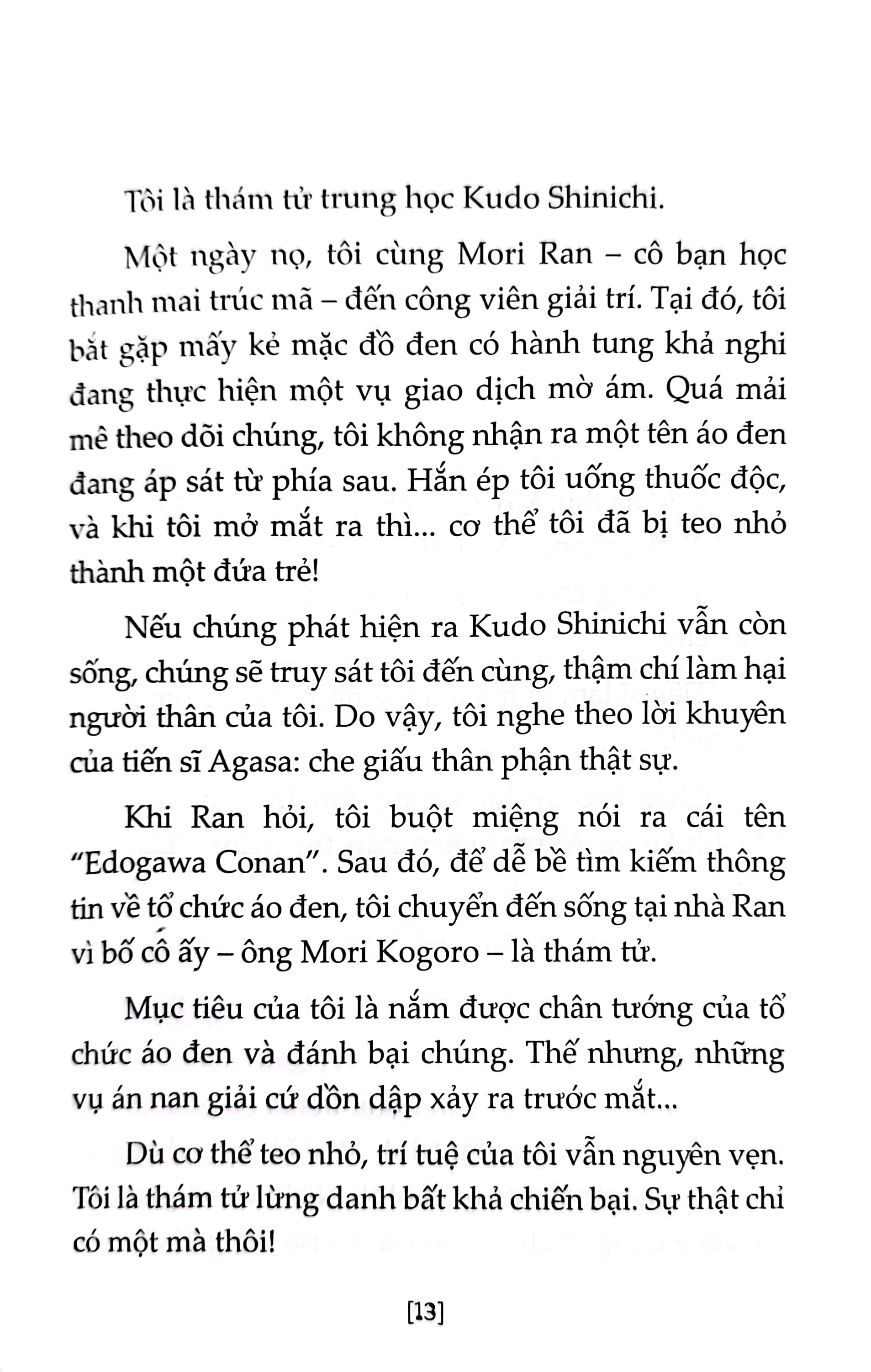 bộ thám tử lừng danh conan - tiểu thuyết - cầu thủ ghi bàn số 11 - Ảnh 4