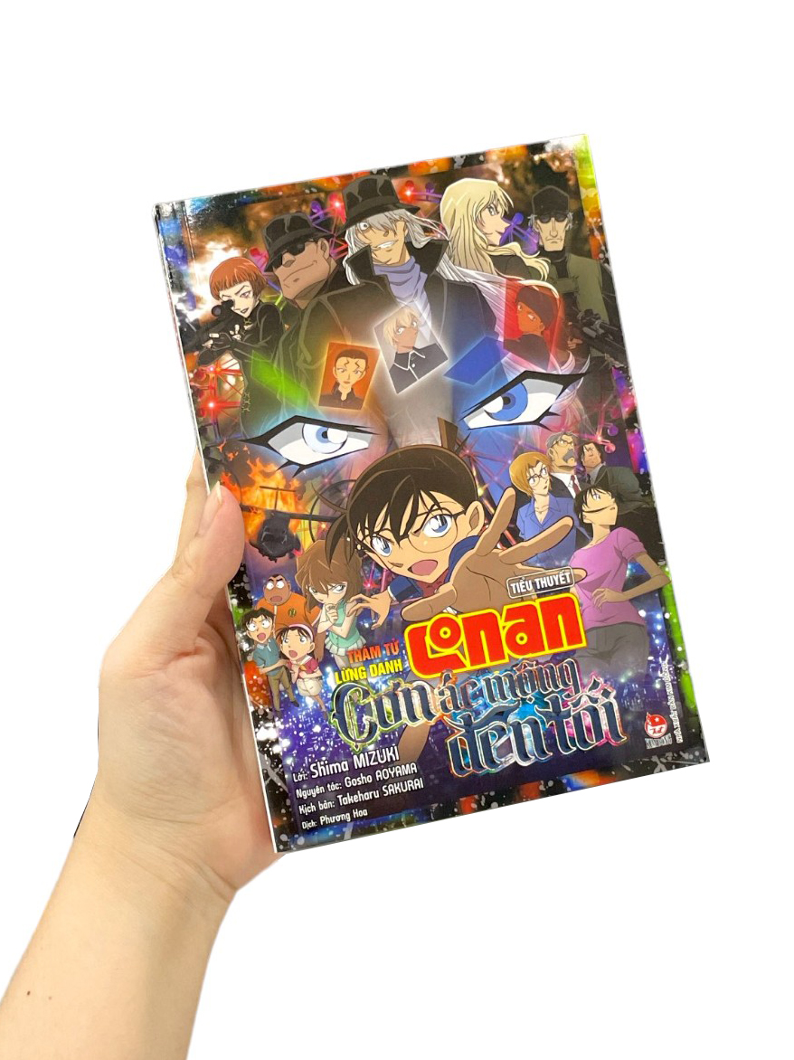 bộ thám tử lừng danh conan - tiểu thuyết - cơn ác mộng đen tối - Ảnh 8