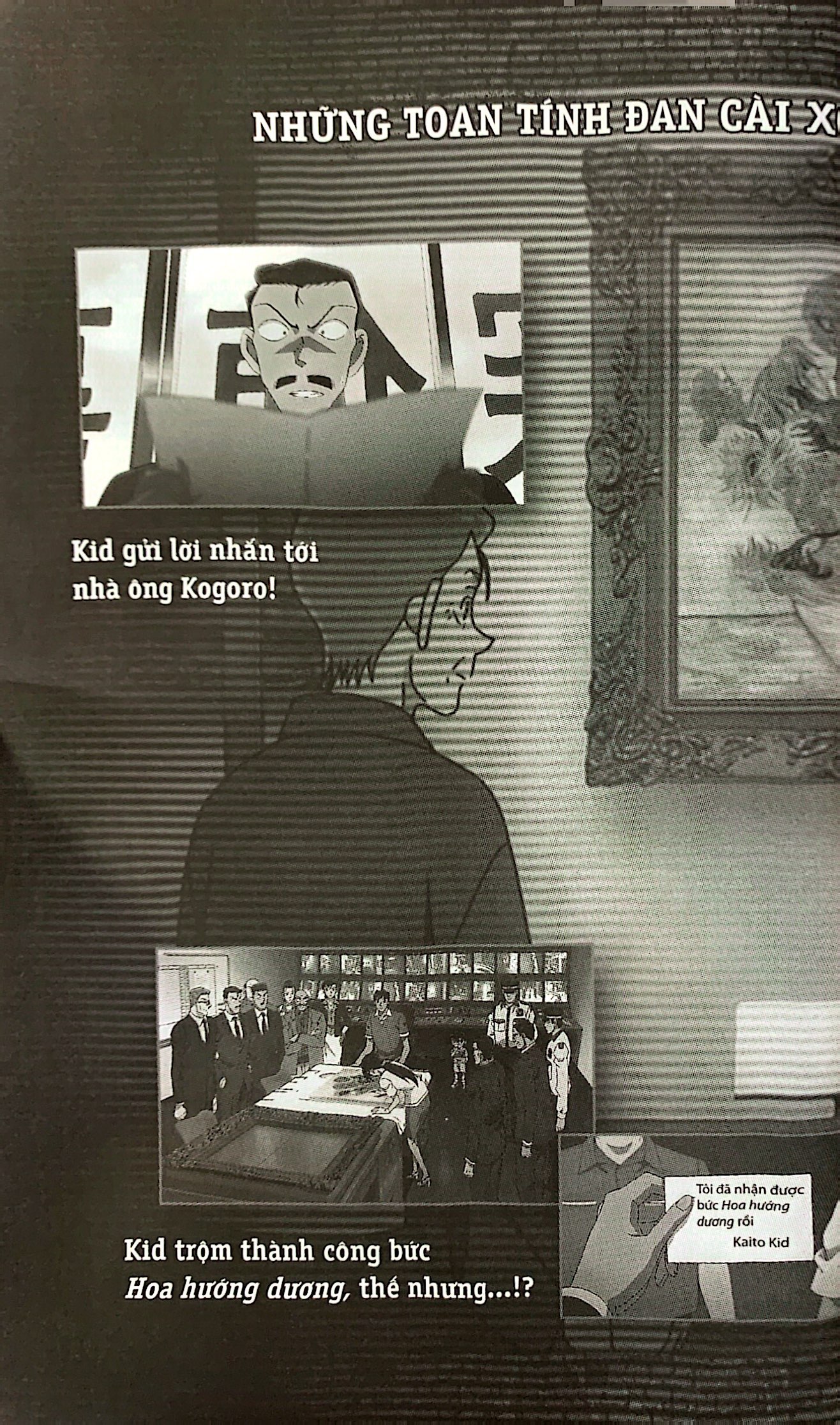 bộ thám tử lừng danh conan - tiểu thuyết - hoa hướng dương trong biển lửa - Ảnh 6