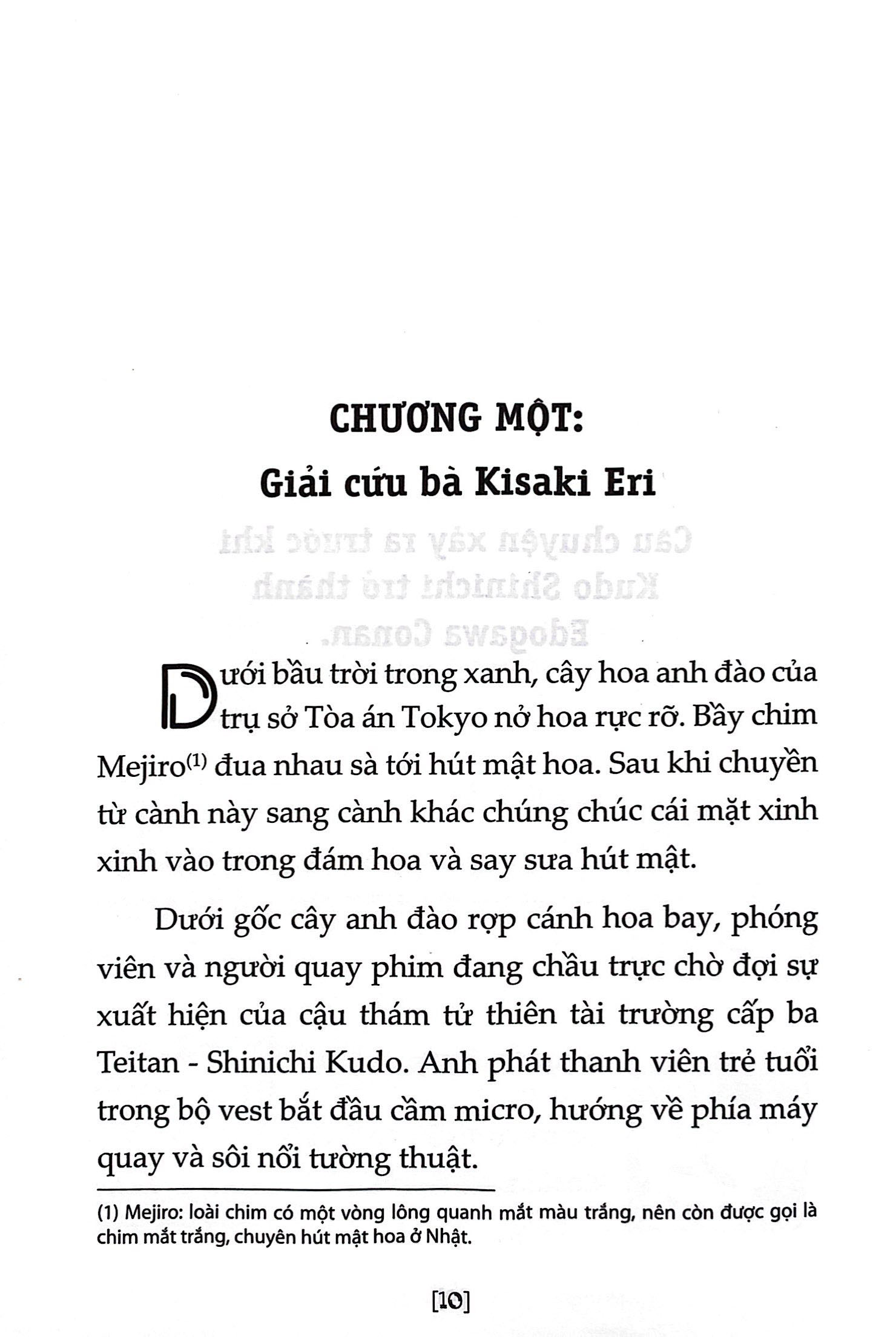 bộ thám tử lừng danh conan - tiểu thuyết - phần đặc biệt - kudo shinichi trở lại - bí ẩn truyền thuyết thần chim (tái bản 2019) - Ảnh 4