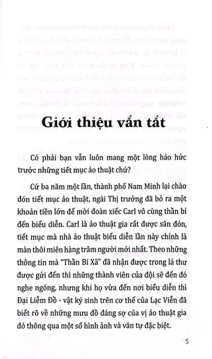 bộ thần bí xã - tập 3: màn thôi miên của nhà ảo thuật - Ảnh 4
