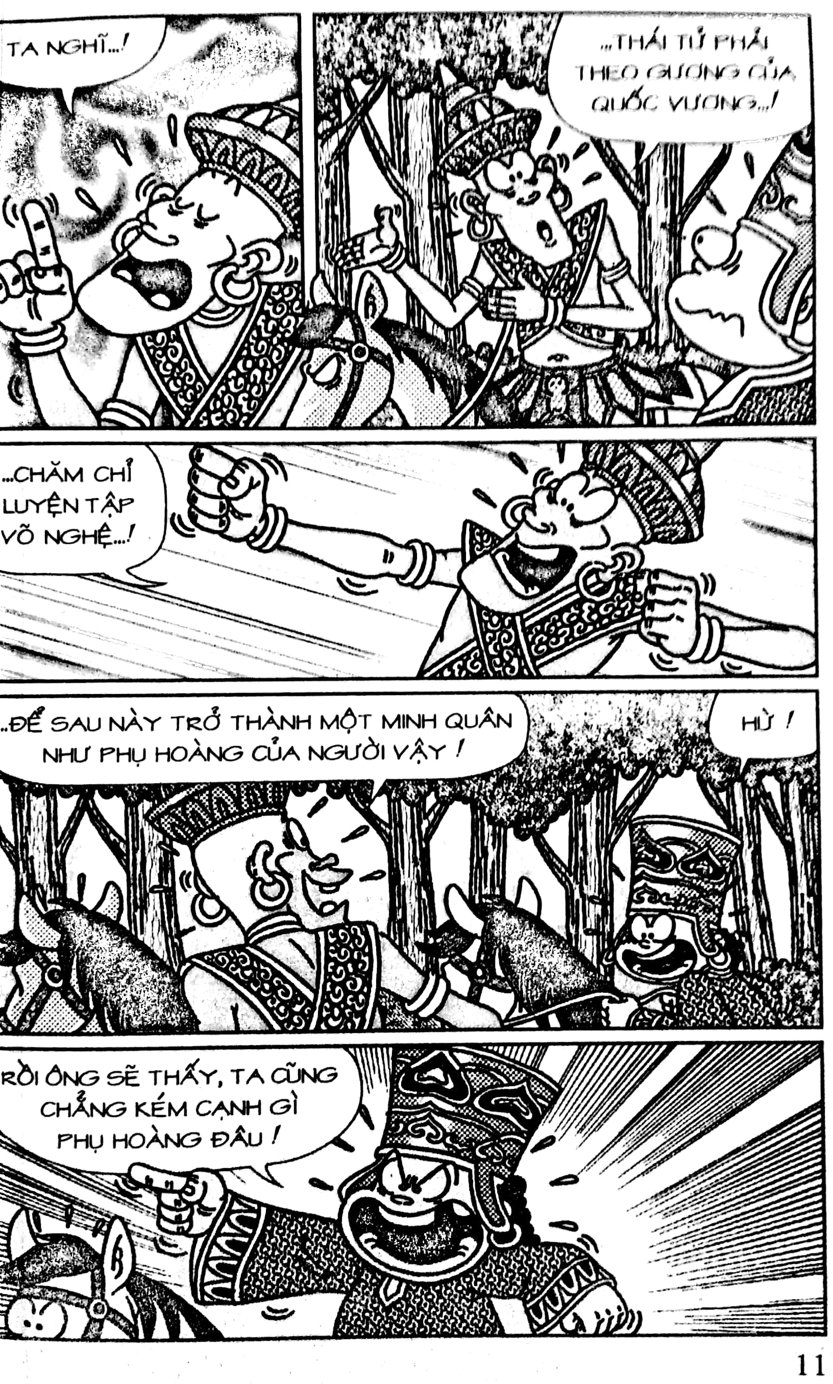 bộ thần đồng đất việt - tập 122 - thoát khỏi giàn thiêu - Ảnh 8