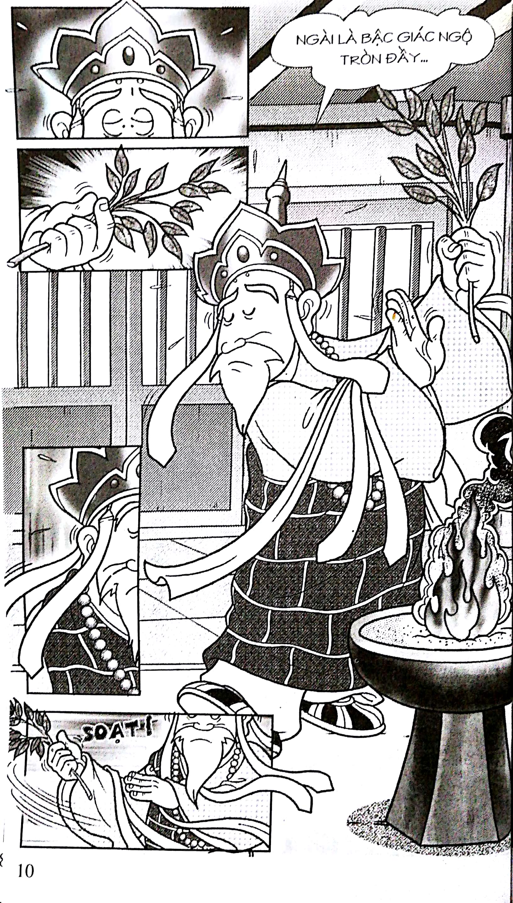 bộ thần đồng đất việt - tập 131 - vũ điệu trống bồng - Ảnh 8