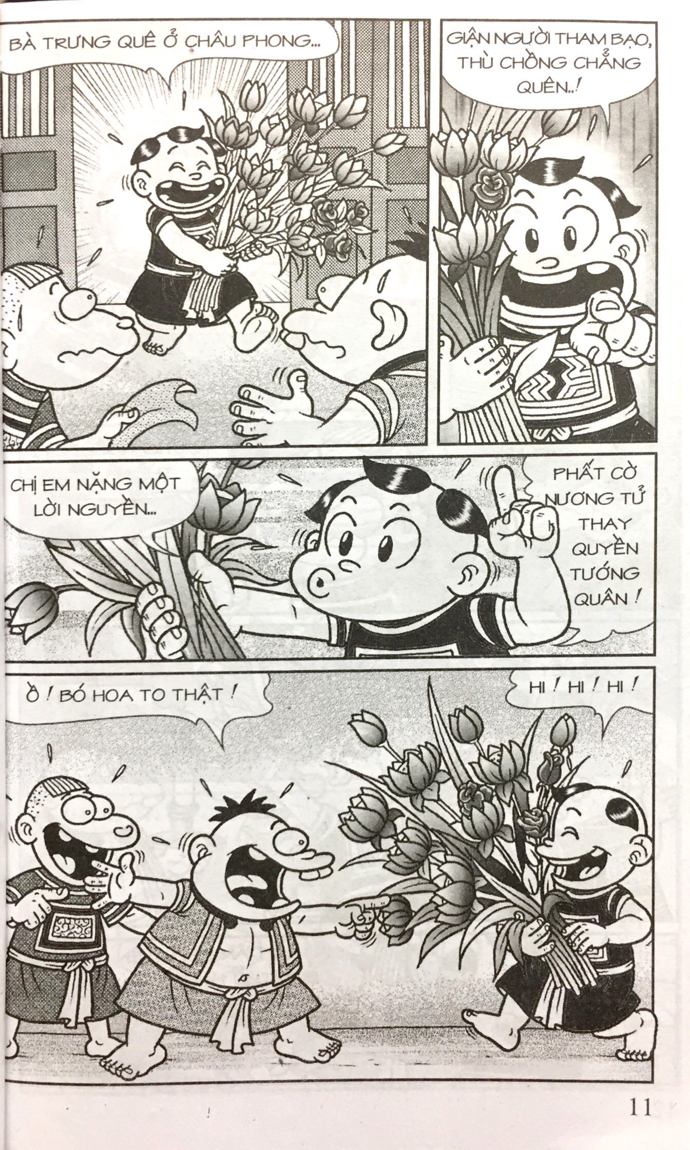 bộ thần đồng đất việt - tập 132 - cánh hoa kỳ diệu - Ảnh 9