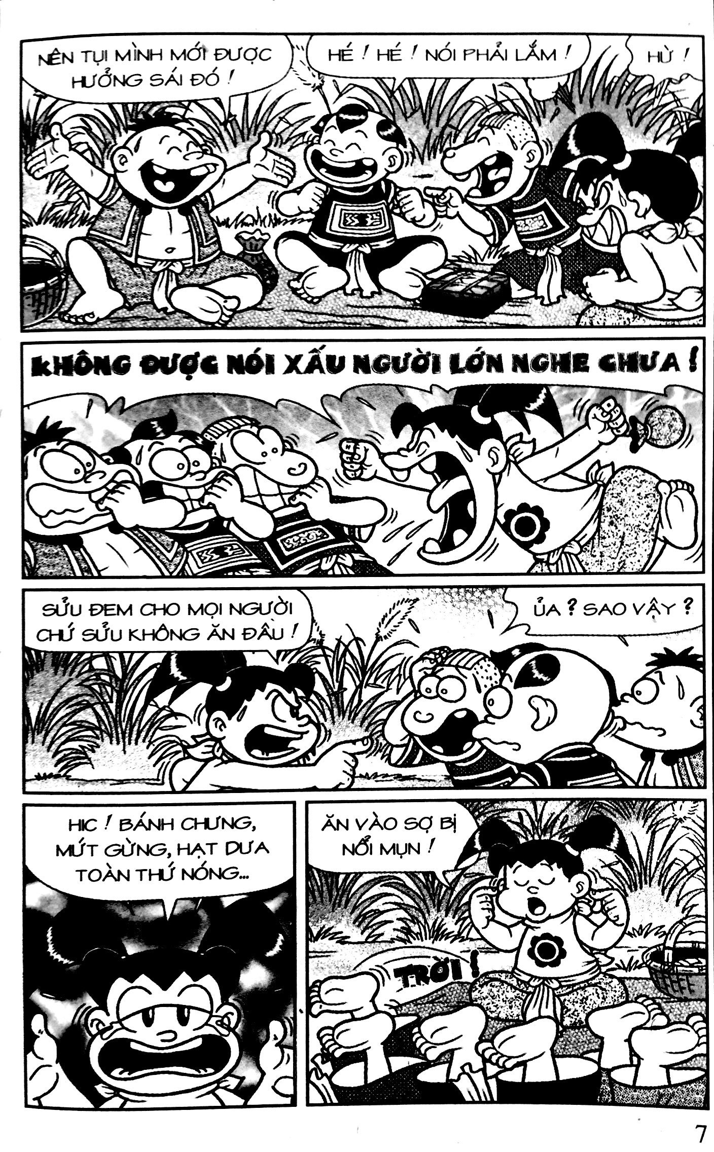 bộ thần đồng đất việt - tập 144 - đàn bò chết hụt - Ảnh 4