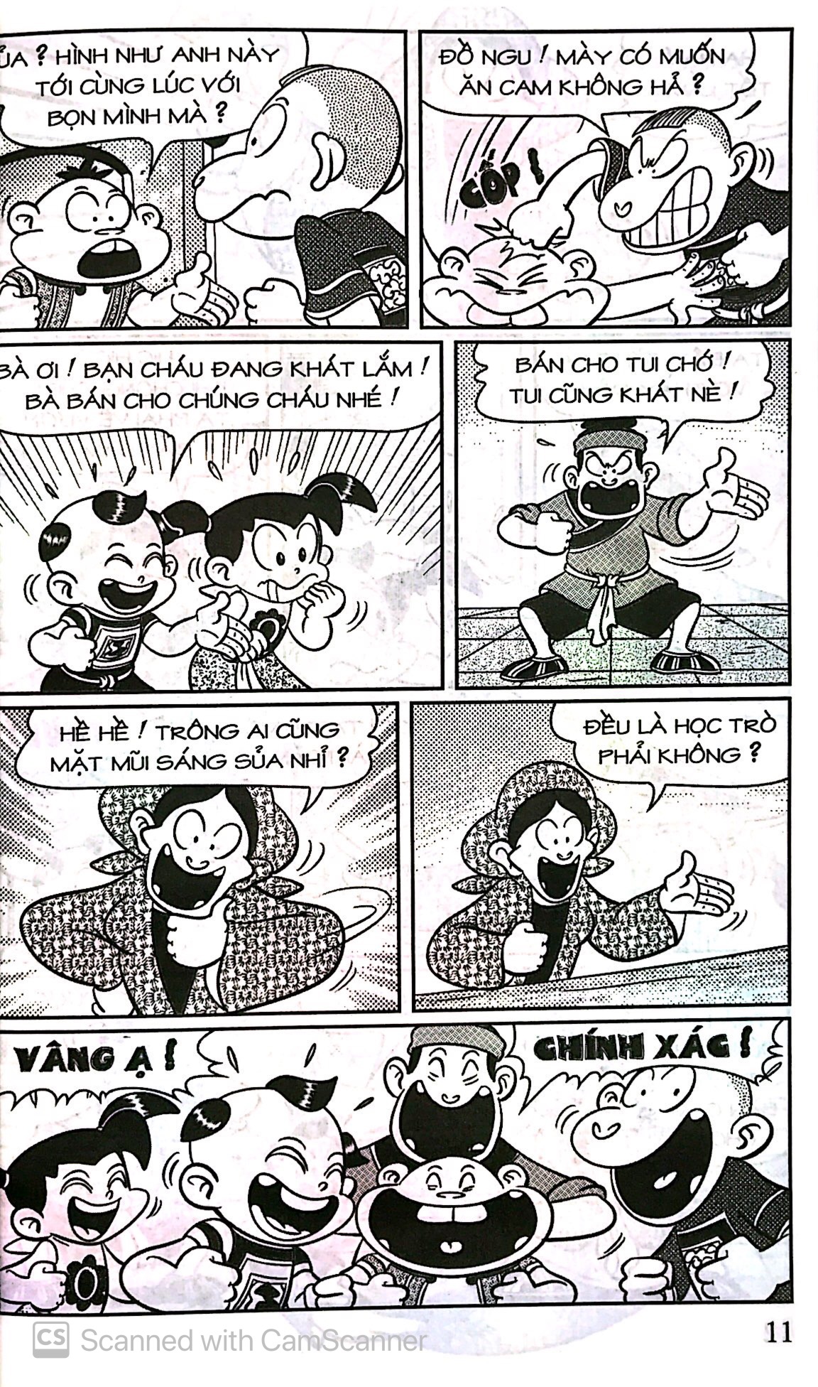 bộ thần đồng đất việt - tập 228 - ngỗng - mèo đại náo - Ảnh 11