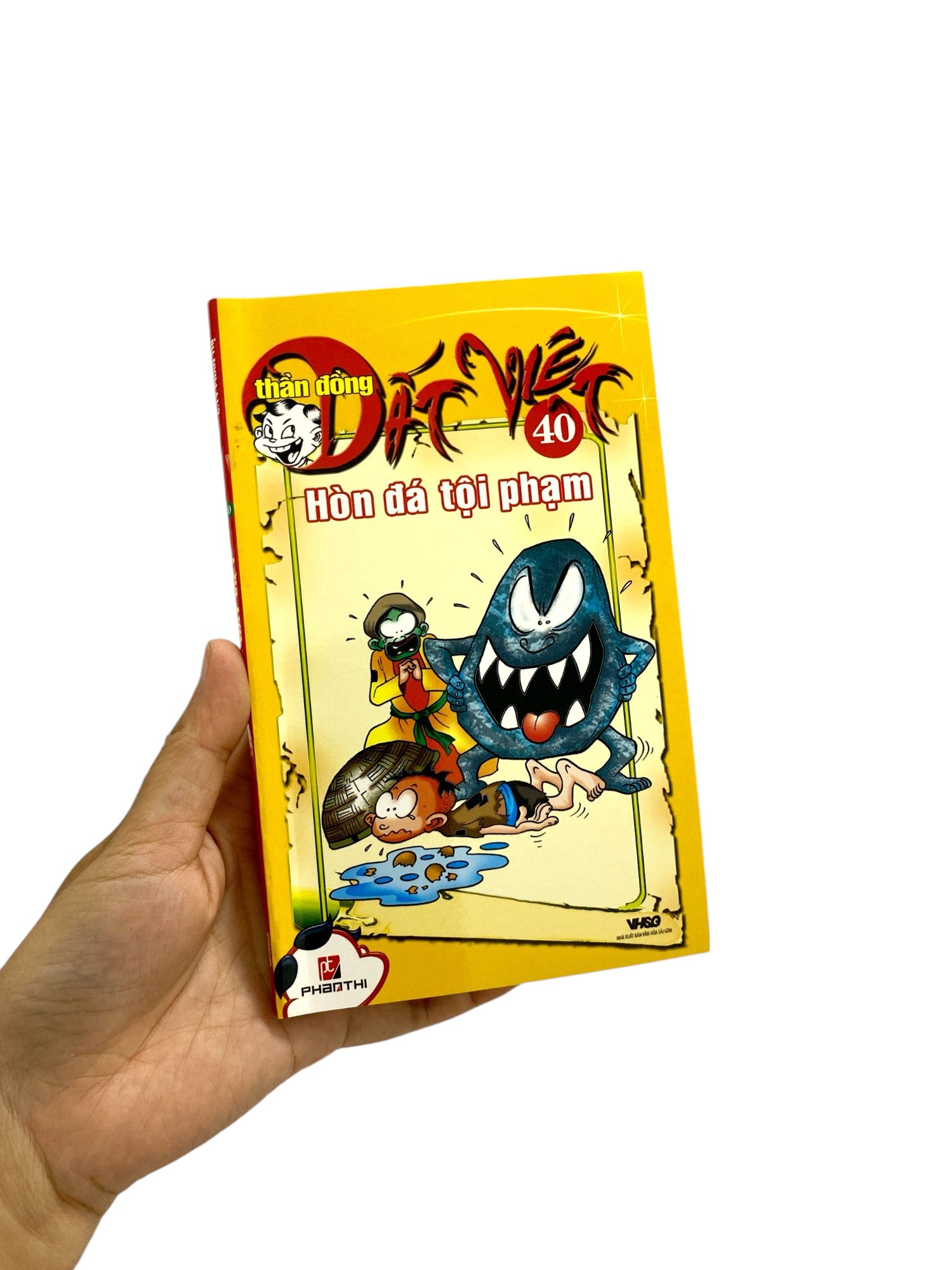 bộ thần đồng đất việt - tập 40 - hòn đá tội phạm - Ảnh 8