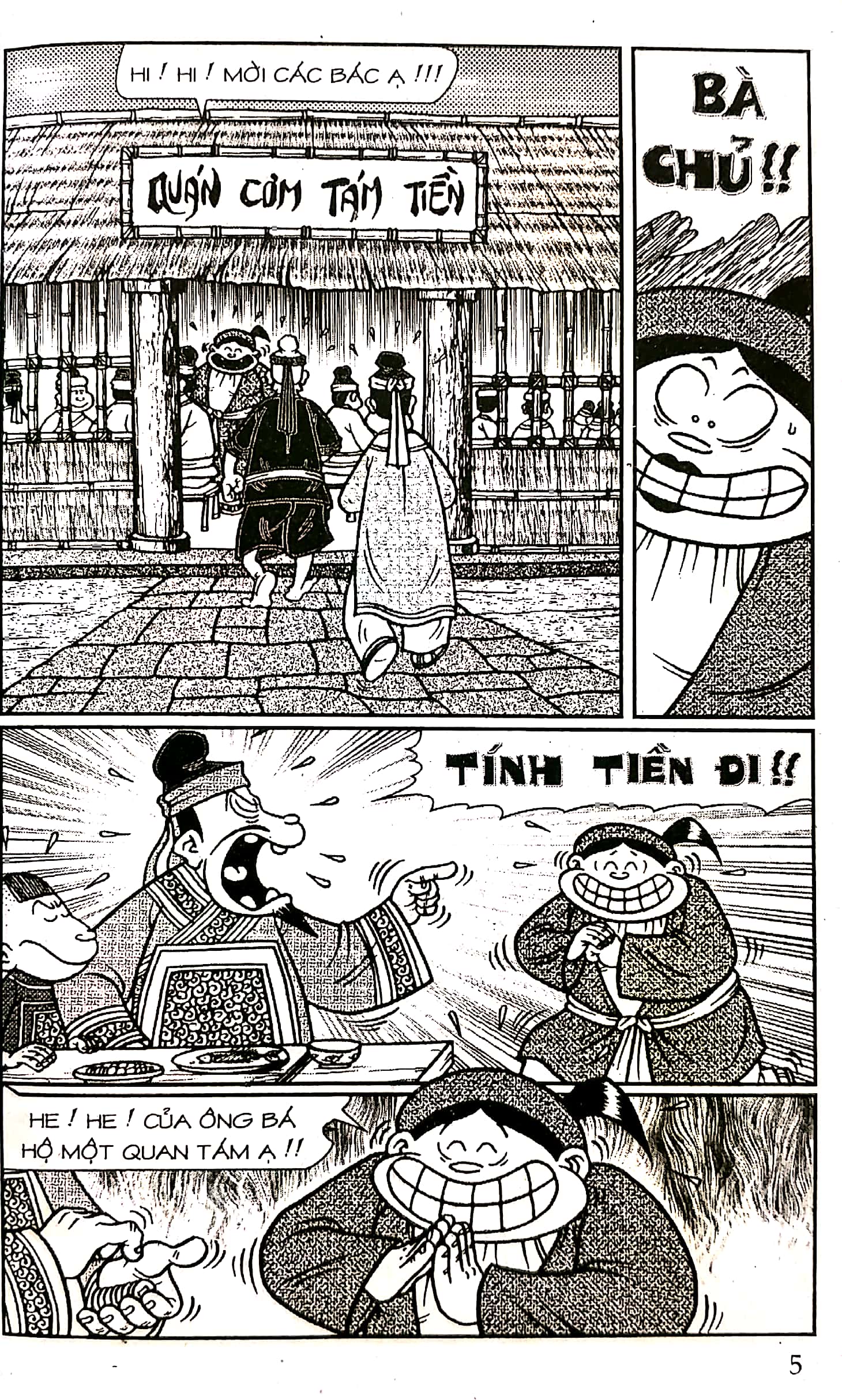 bộ thần đồng đất việt - tập 44 - quán cơm quí tộc - Ảnh 7