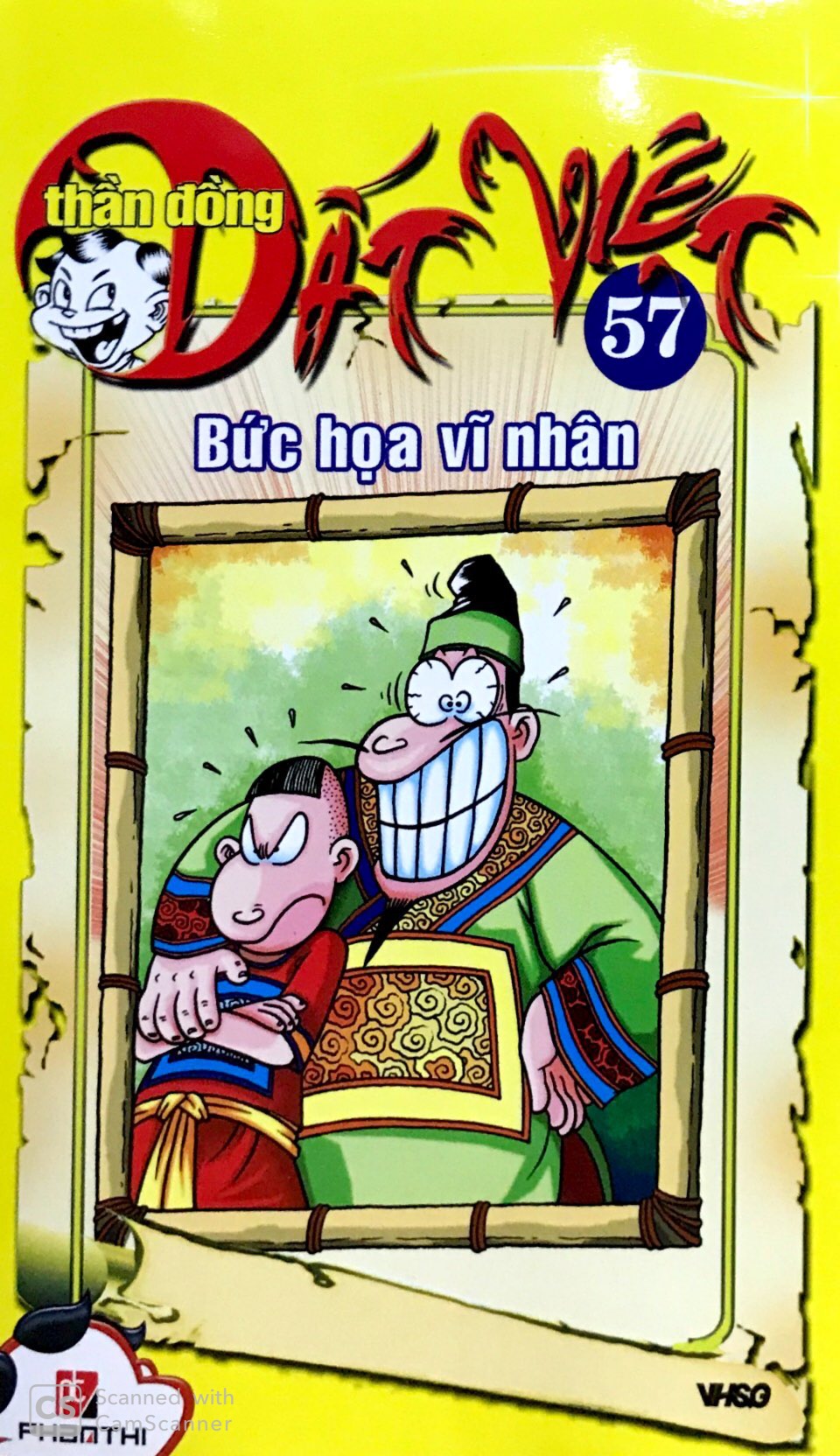 bộ thần đồng đất việt - tập 57 - bức họa vĩ nhân - Ảnh 3