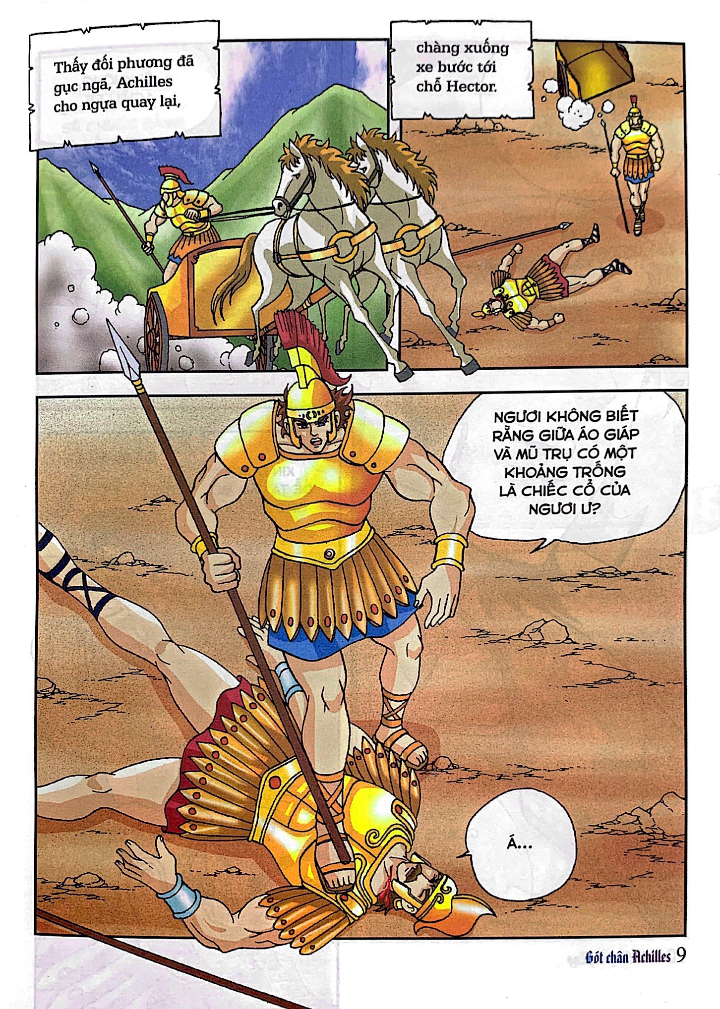 bộ thần thoại hy lạp tập 13 - gót chân achilles (tái bản 2019) - Ảnh 6