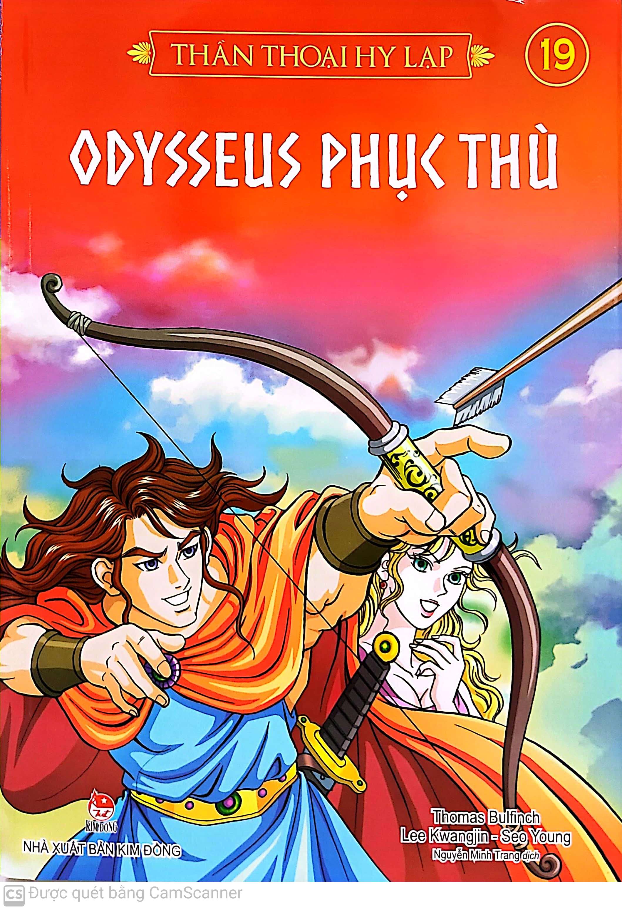 bộ thần thoại hy lạp tập 19 - odysseus phục thù (tái bản 2019) - Ảnh 2