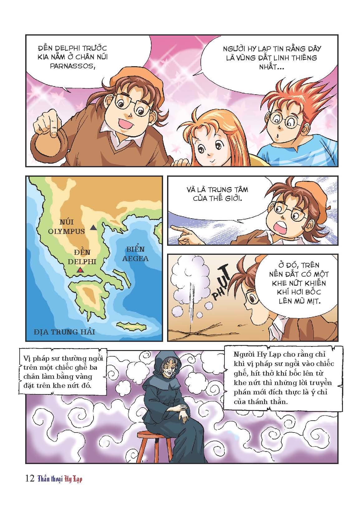 Bộ Thần Thoại Hy Lạp Tập 2 - Thần Apollo Và Nàng Daphne (Tái Bản 2019) - Ảnh 10