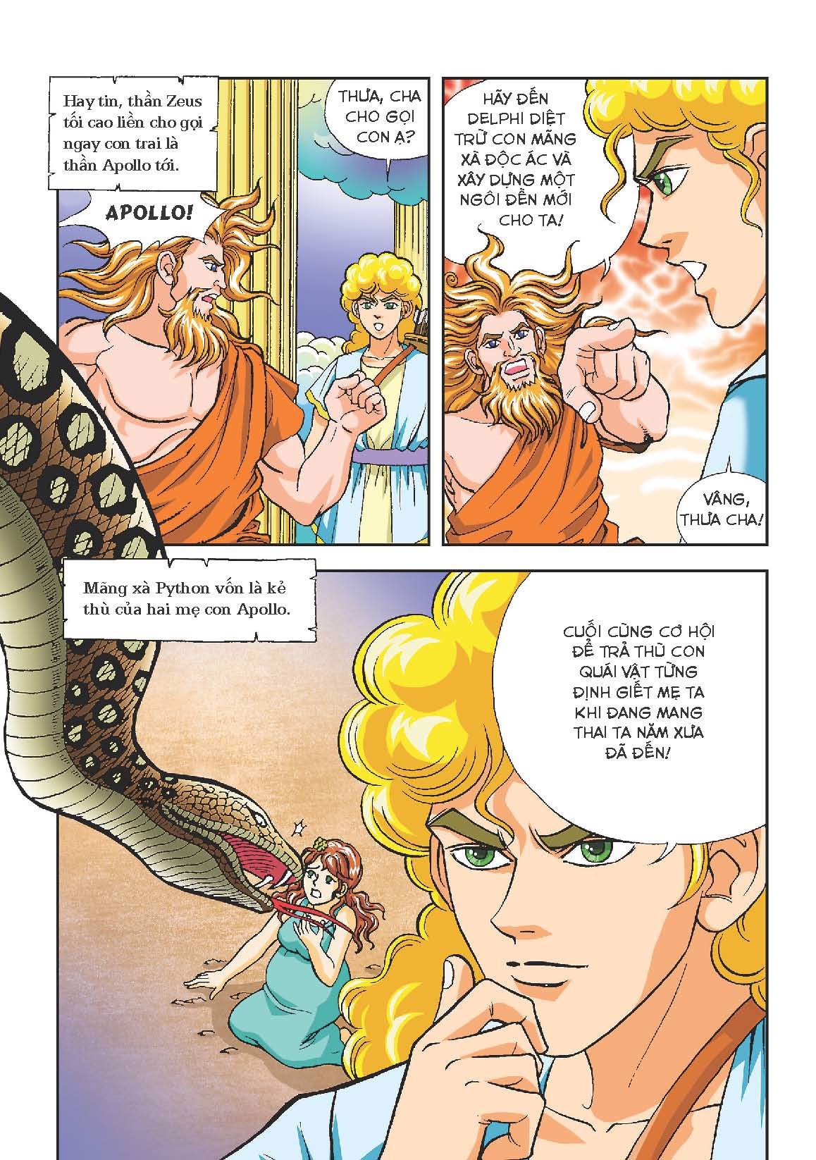 Bộ Thần Thoại Hy Lạp Tập 2 - Thần Apollo Và Nàng Daphne (Tái Bản 2019) - Ảnh 12