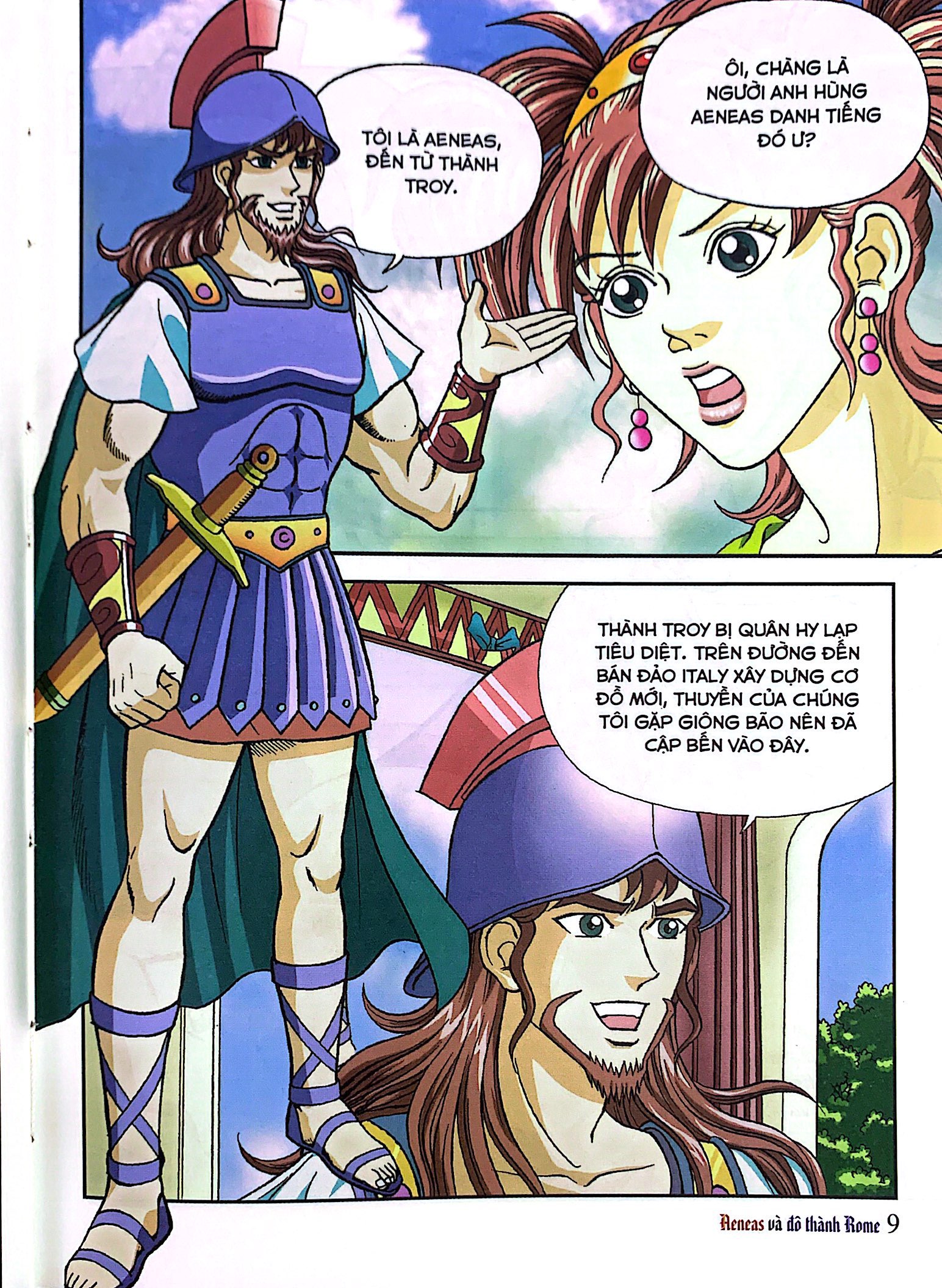 bộ thần thoại hy lạp tập 20 - aeneas và đô thành rome (tái bản 2019) - Ảnh 6