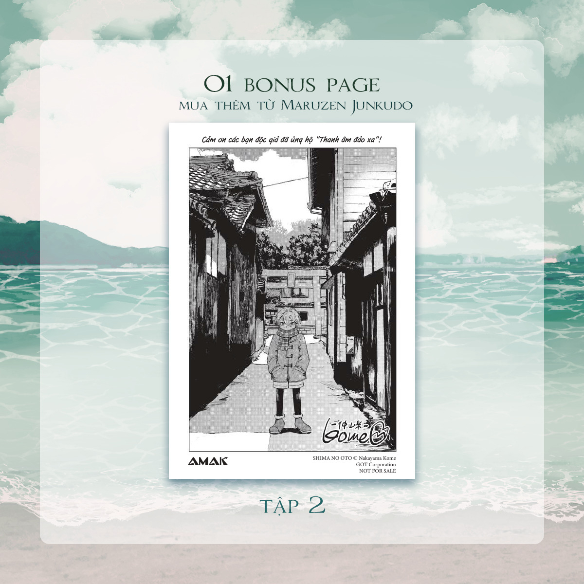 Bộ
Thanh Âm Đảo Xa - Tập 2 - Tặng Kèm 1 Bookmark Hai Mặt + 2 Postcard Hai Mặt + 1 Bonus Page - Ảnh 4