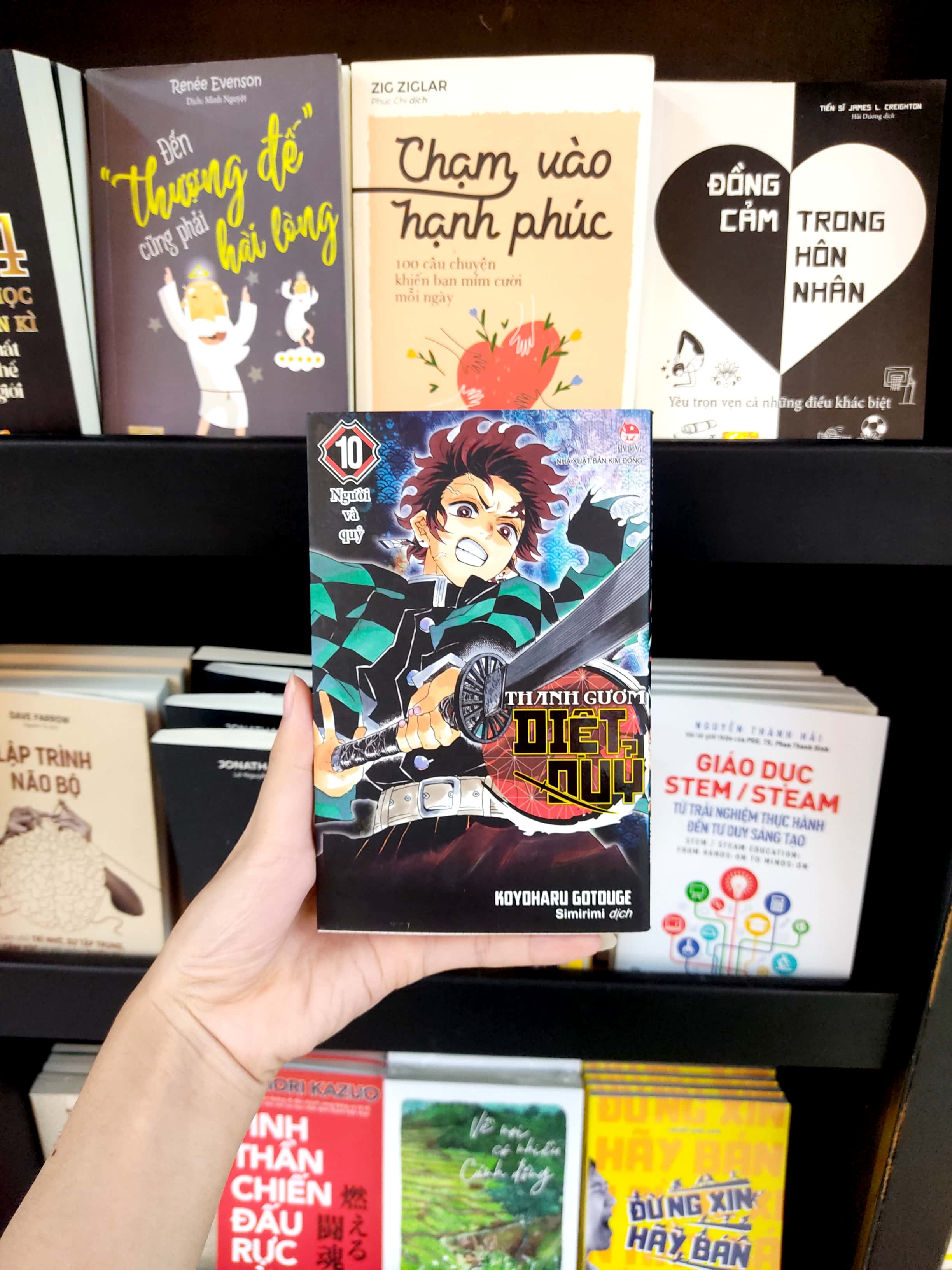 bộ thanh gươm diệt quỷ - kimetsu no yaiba - tập 10 - người và quỷ - Ảnh 9