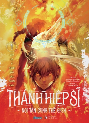 bộ thánh hiệp sĩ nơi tận cùng thế giới - tập 1 - tặng kèm postcard + bookmark - Ảnh 2