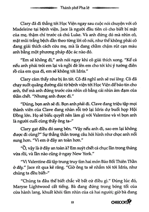 bộ thành phố pha lê (tái bản 2018) - phần 3 series vũ khí bóng đêm - Ảnh 10