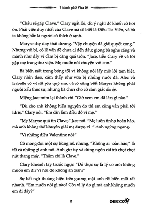 bộ thành phố pha lê (tái bản 2018) - phần 3 series vũ khí bóng đêm - Ảnh 12