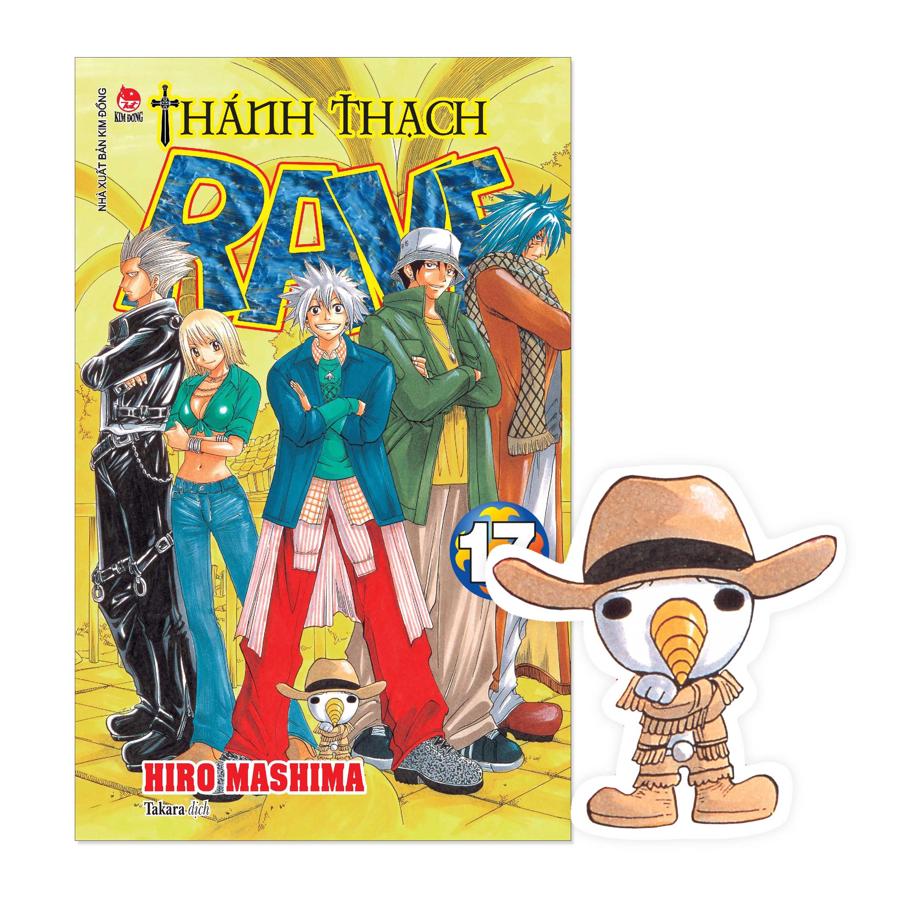 bộ thánh thạch rave - tập 17 - tặng kèm bookmark plue - Ảnh 2