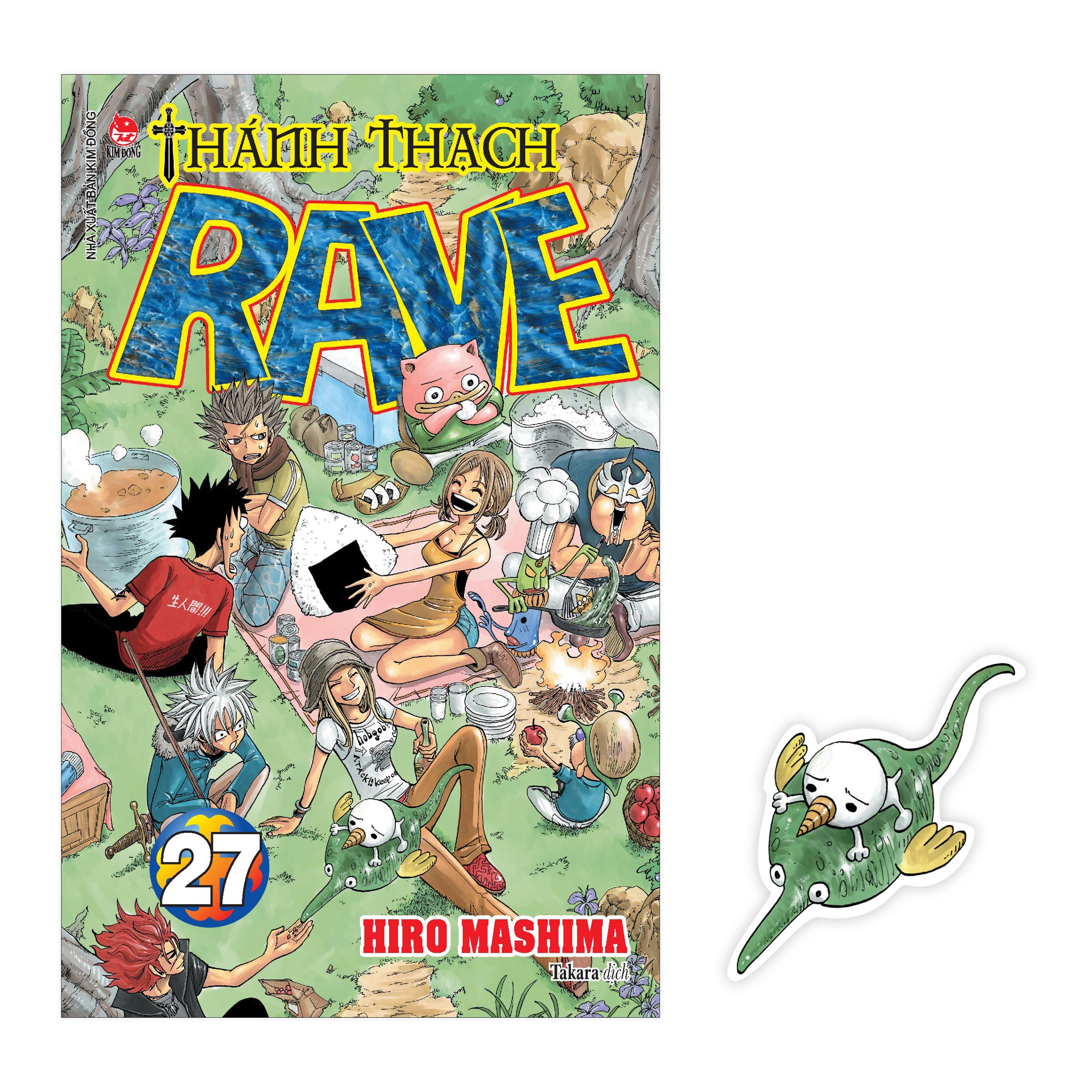 bộ thánh thạch rave - tập 27 - tặng kèm bookmark plue - Ảnh 2