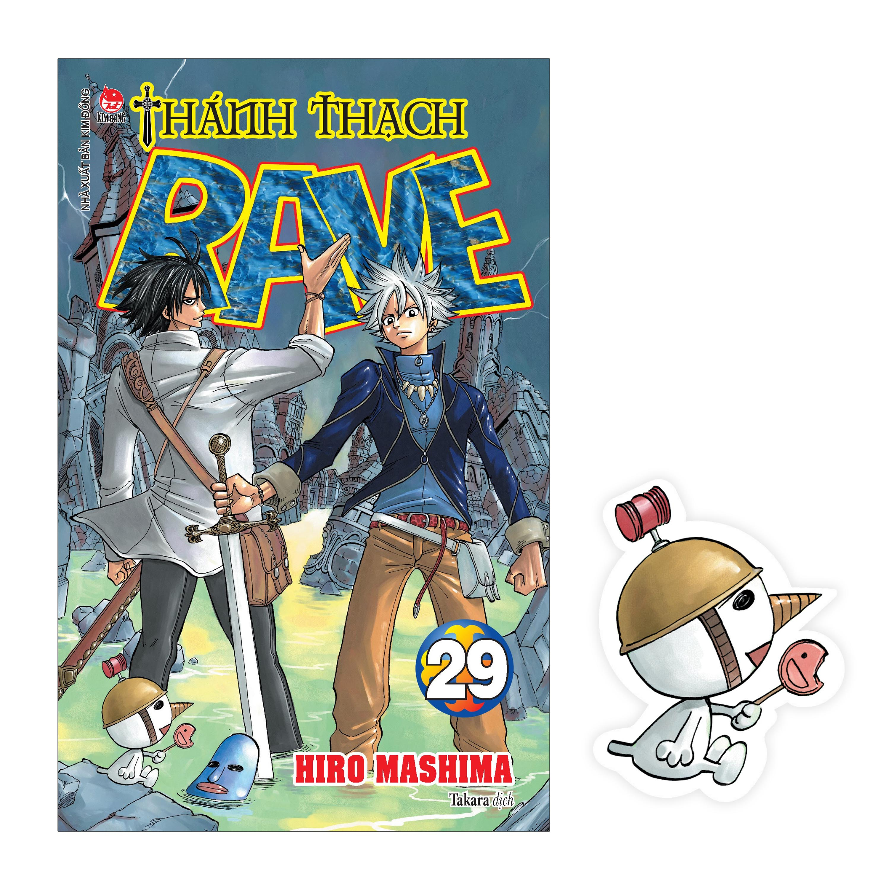 bộ thánh thạch rave - tập 29 - tặng kèm bookmark plue - Ảnh 2